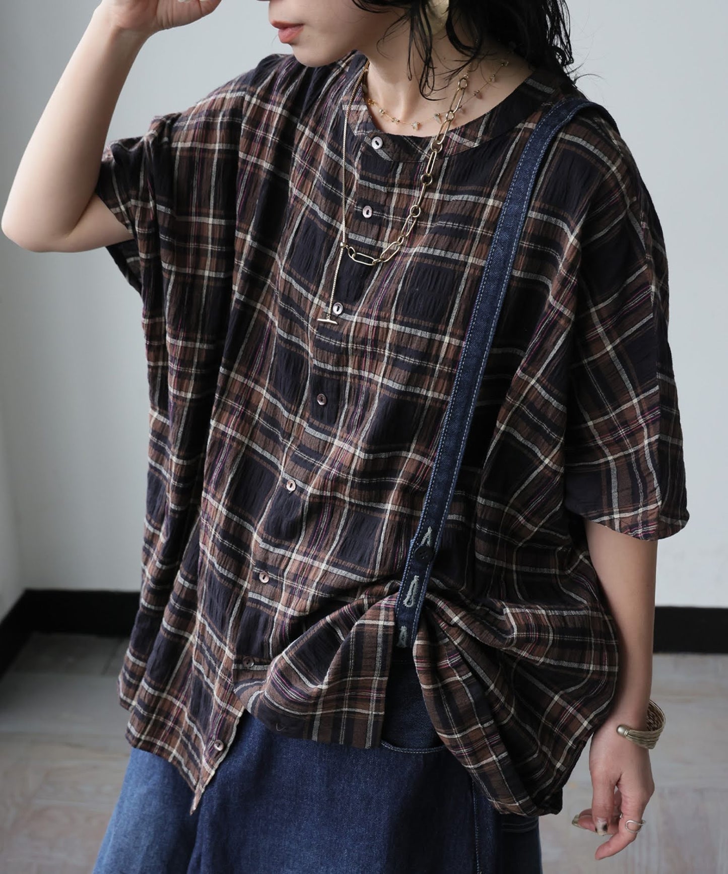 Checkered Shirt Ladies