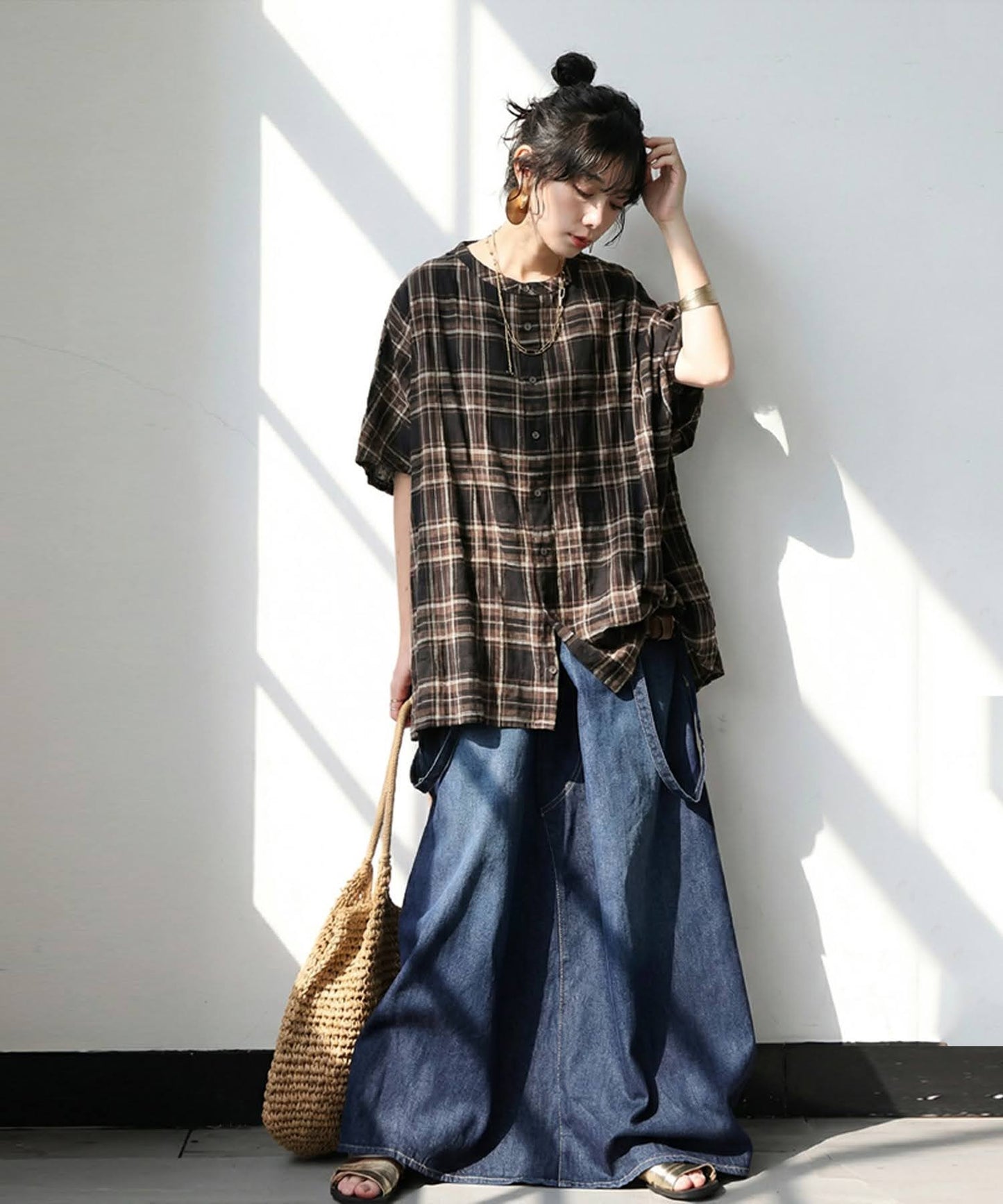 Checkered Shirt Ladies