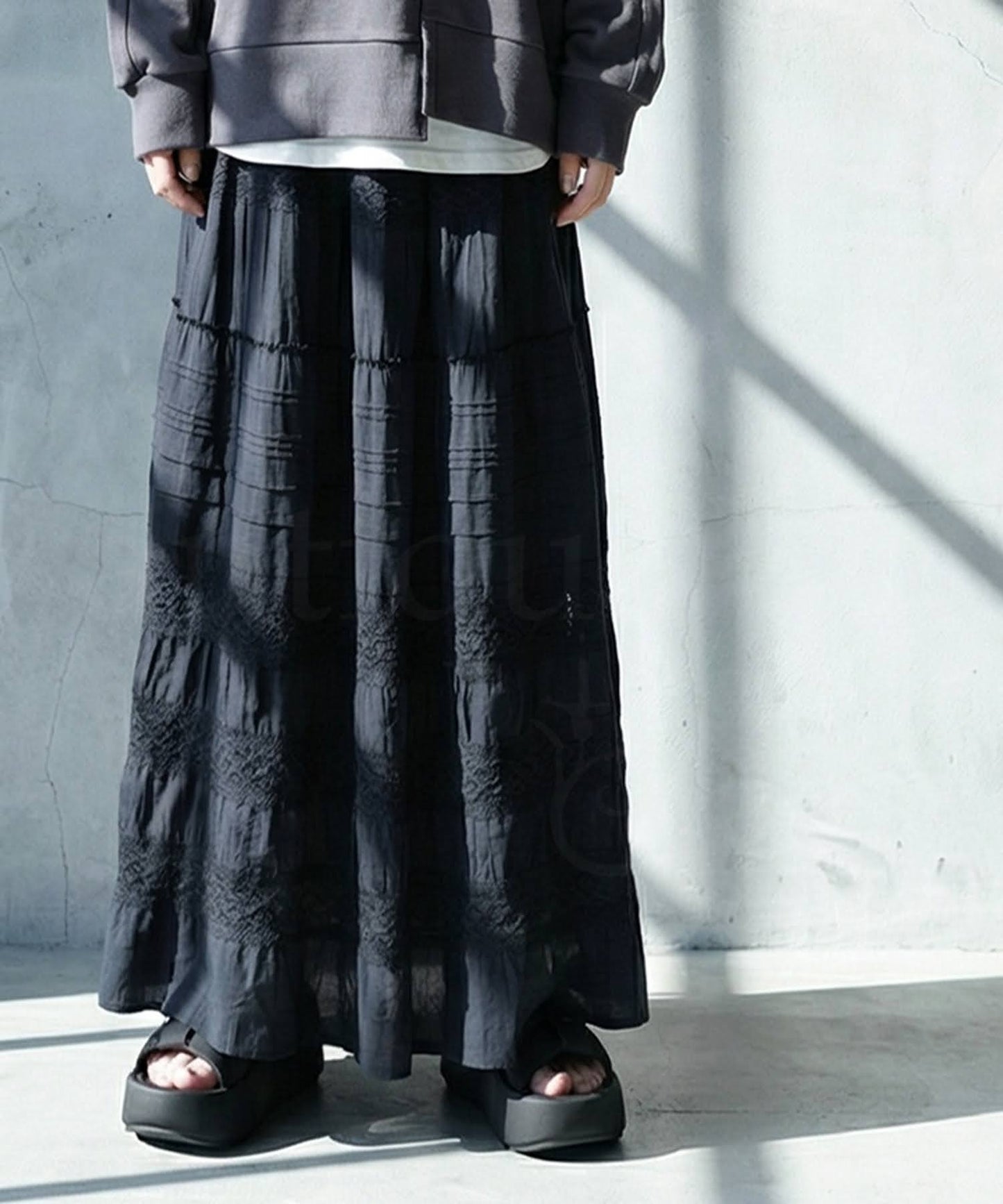 Indian Cotton Lace Long Skirt Ladies