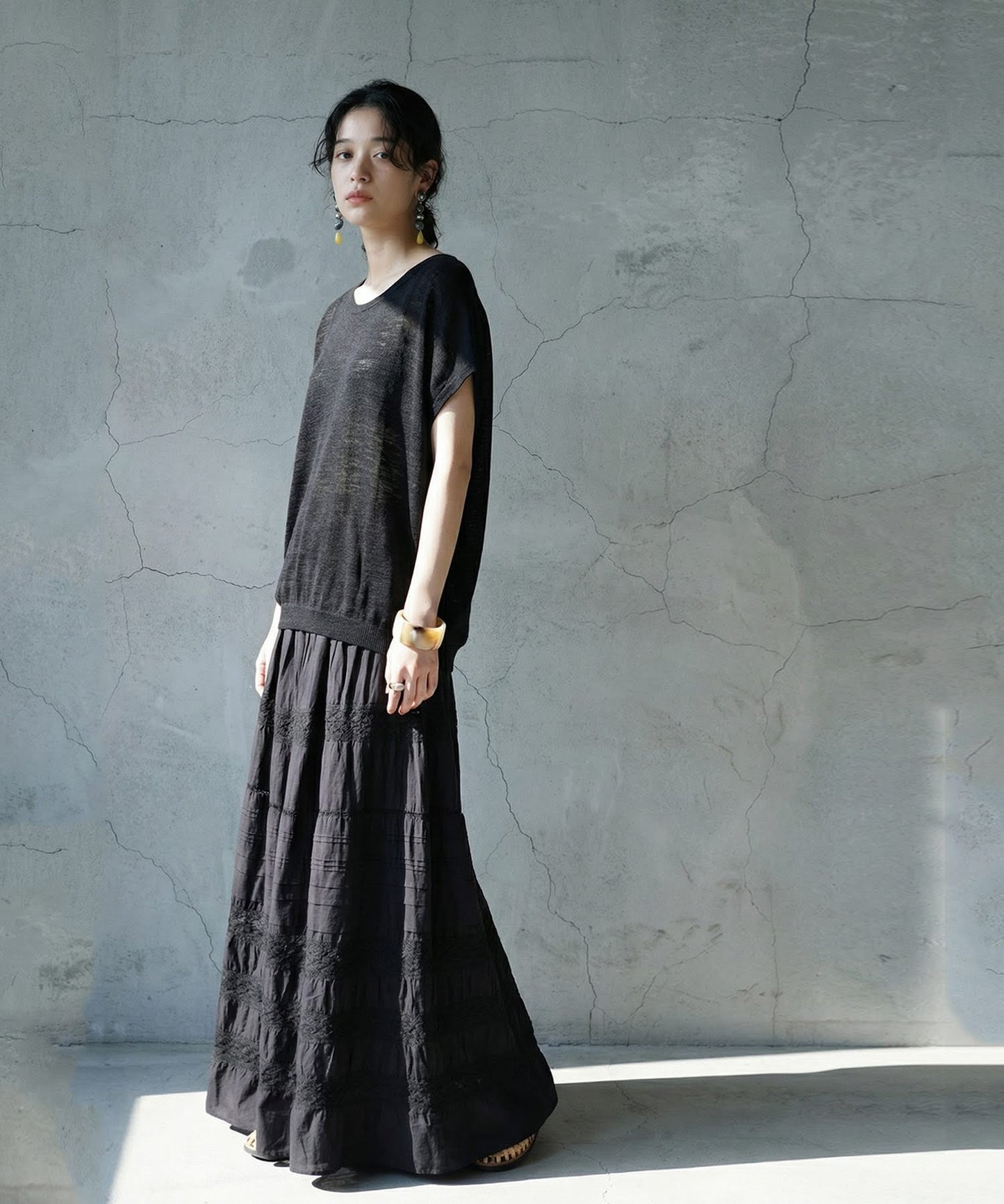 Indian Cotton Lace Long Skirt Ladies