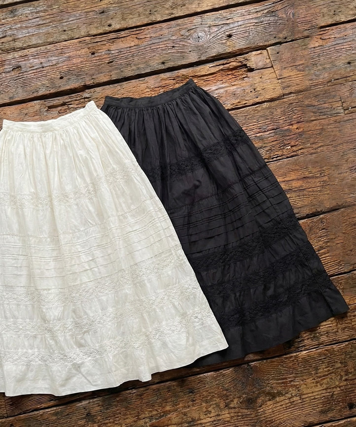 Indian Cotton Lace Long Skirt Ladies