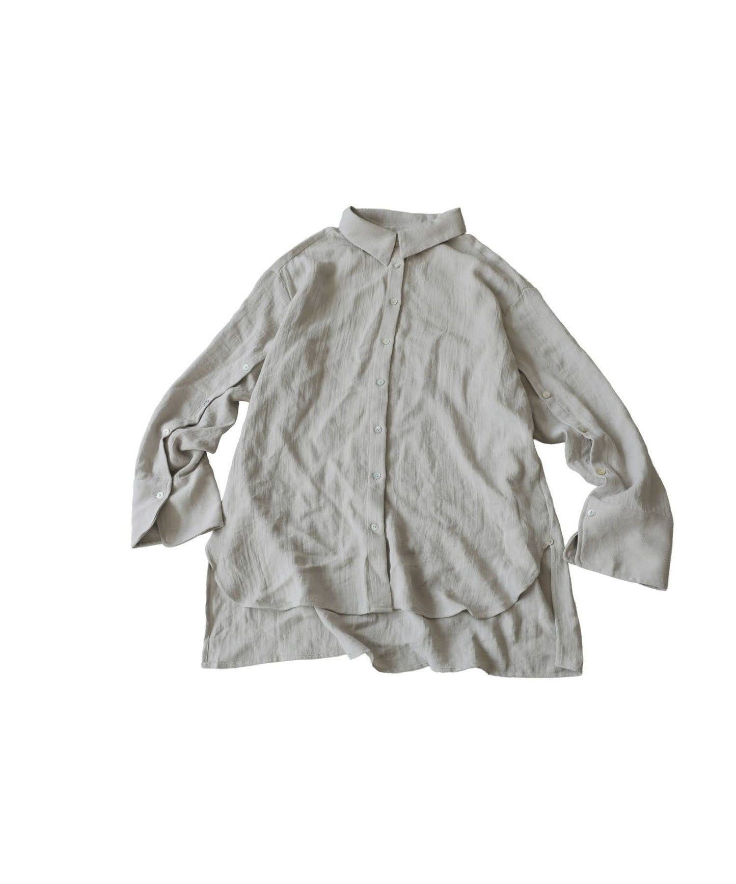 Linen-Like Shirt Ladies