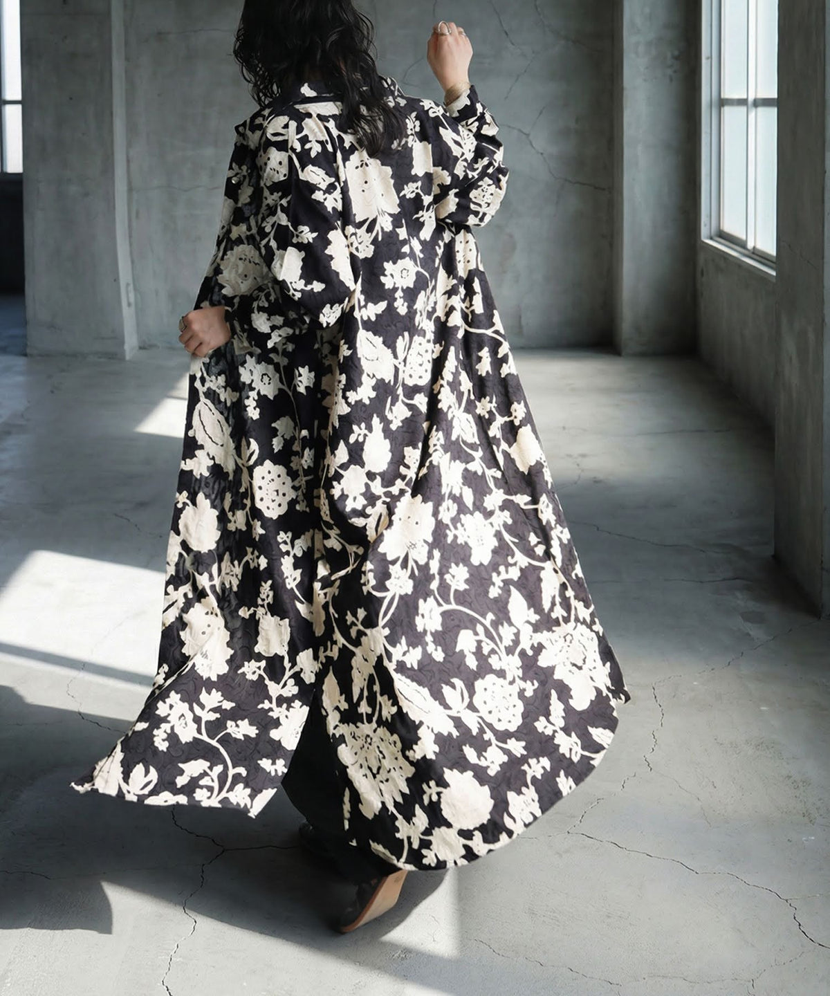 NUUUII Floral Print Dobby Weave Dress Ladies