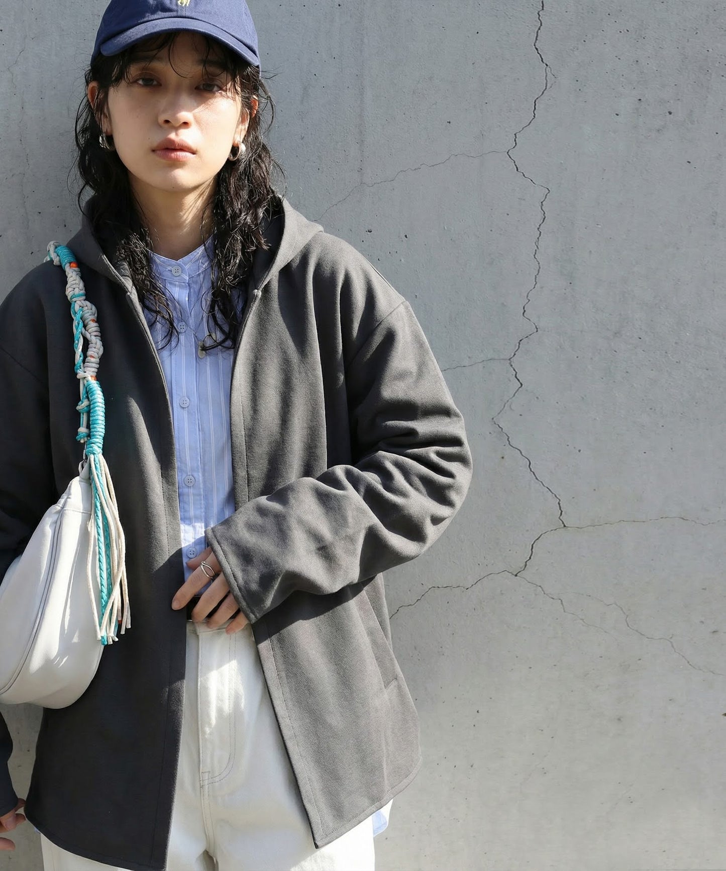 100% Cotton Lightweight Outerwear Pollen-Resistant Hoodie Ladies