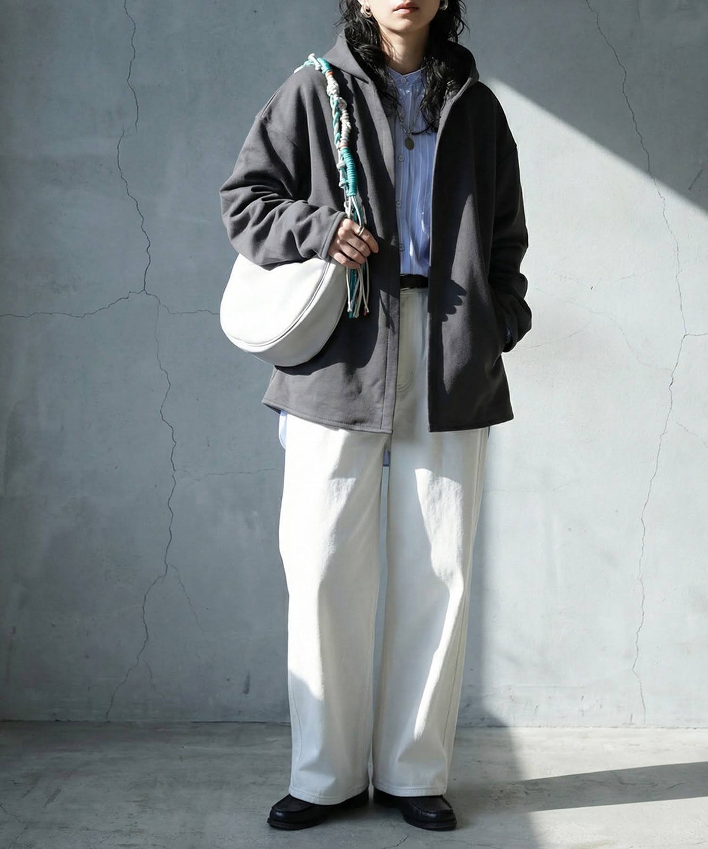 100% Cotton Lightweight Outerwear Pollen-Resistant Hoodie Ladies