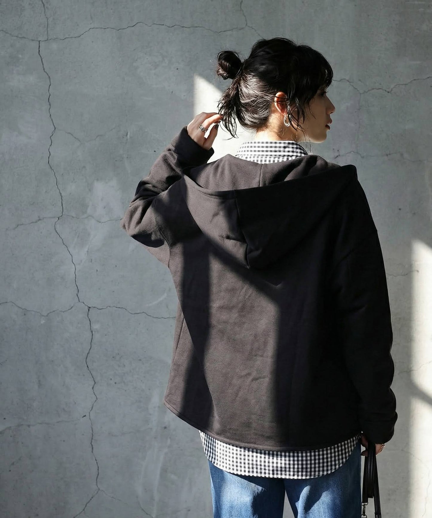 100% Cotton Lightweight Outerwear Pollen-Resistant Hoodie Ladies