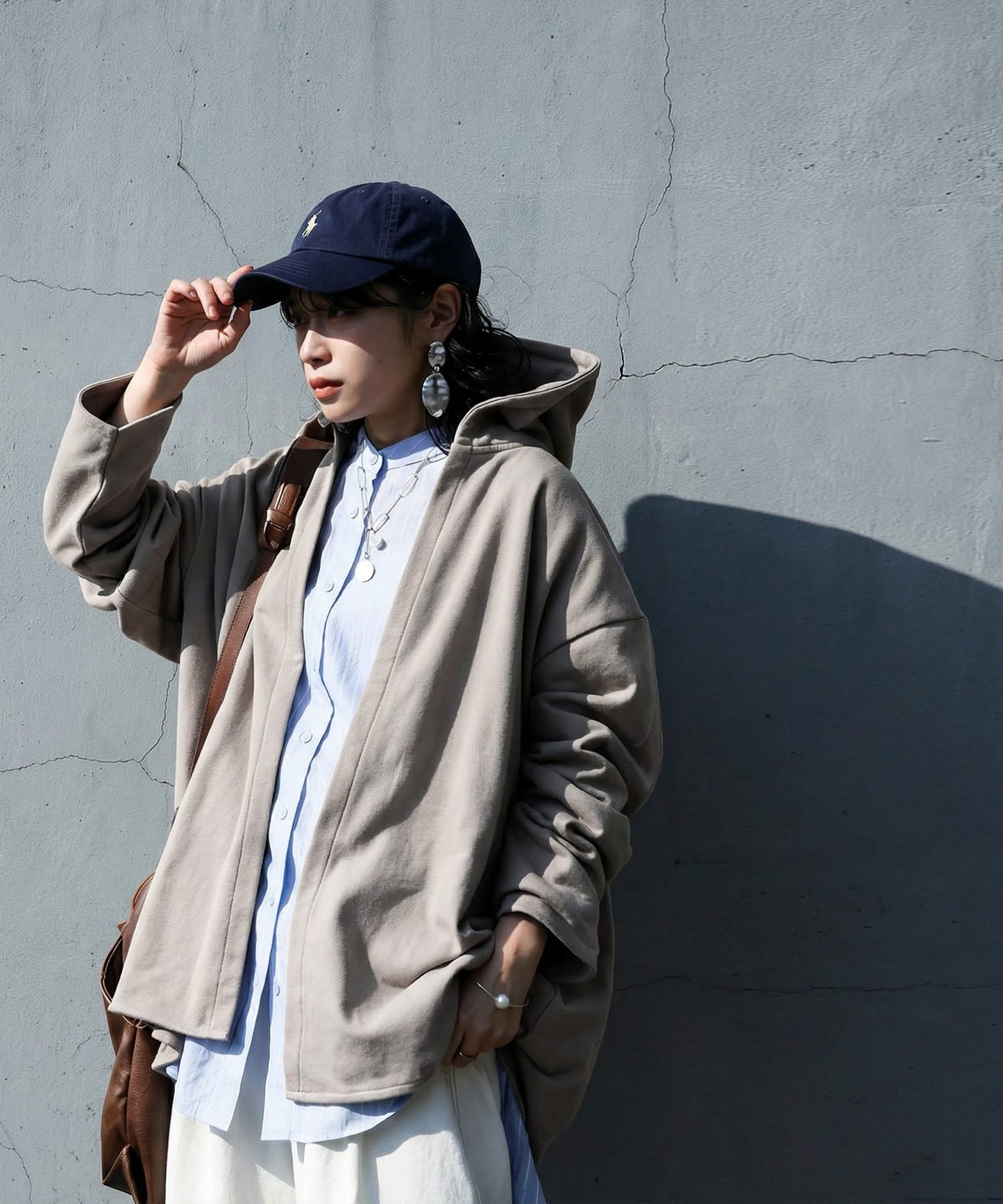 100% Cotton Lightweight Outerwear Pollen-Resistant Hoodie Ladies