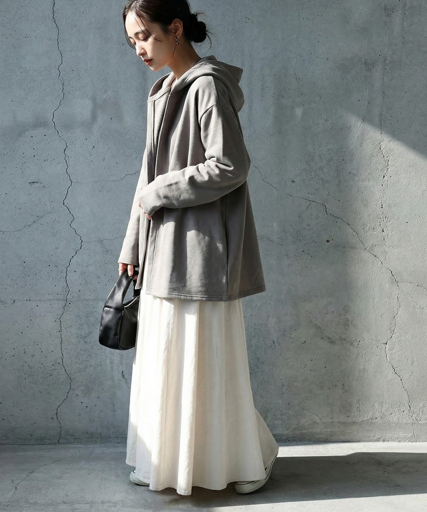 100% Cotton Lightweight Outerwear Pollen-Resistant Hoodie Ladies