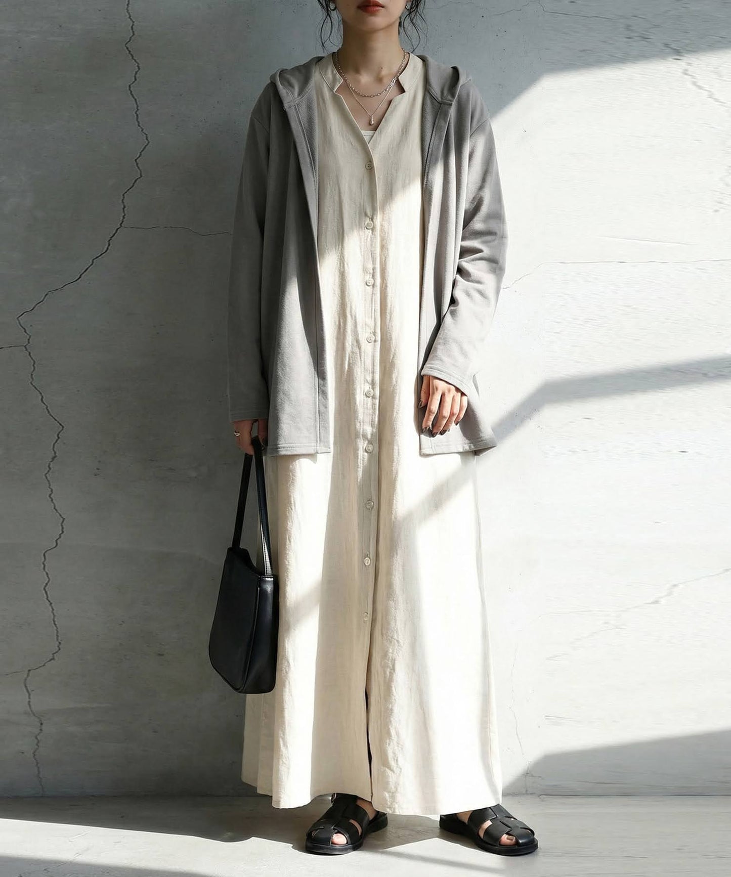 100% Cotton Lightweight Outerwear Pollen-Resistant Hoodie Ladies