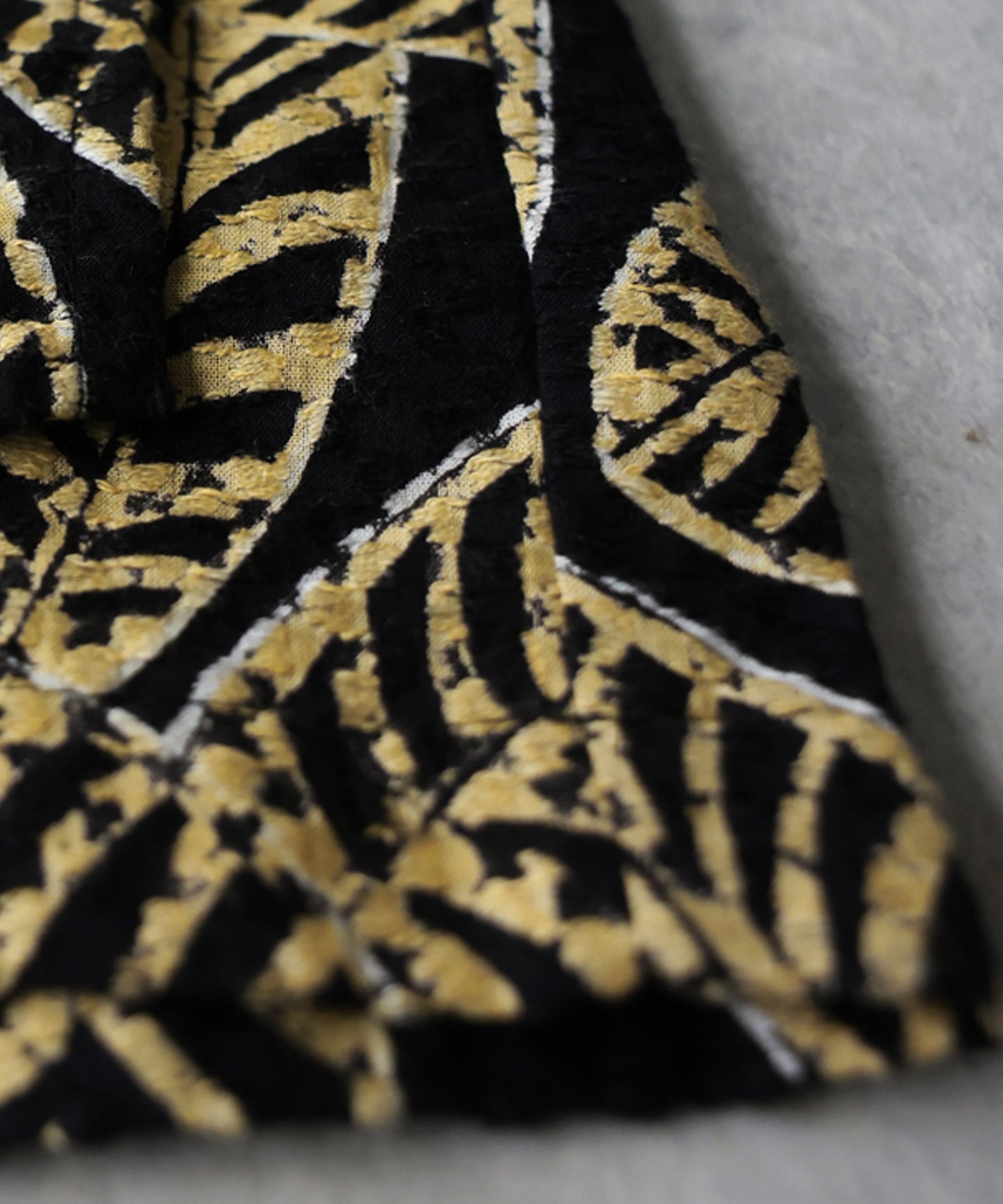 Leaf Print Long Wide-Leg Pants, 100% Cotton Ladies