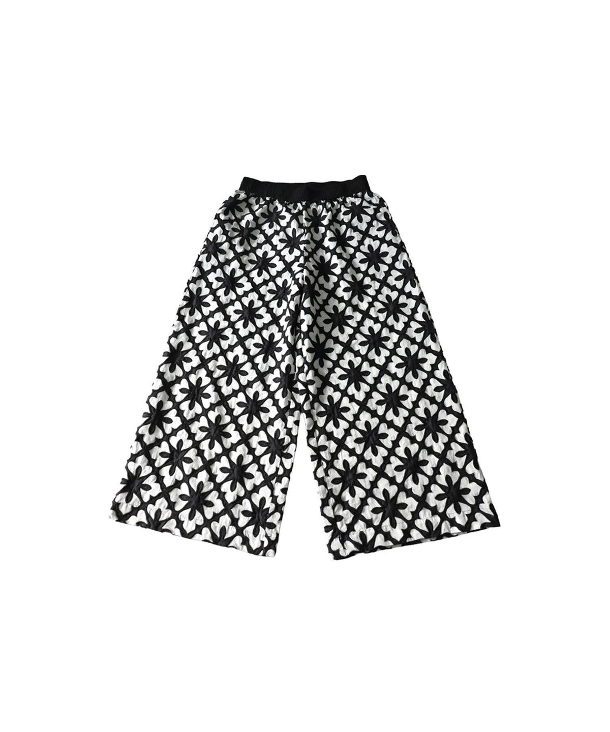 NUUUII Embroidered Wide-Leg Pants Ladies
