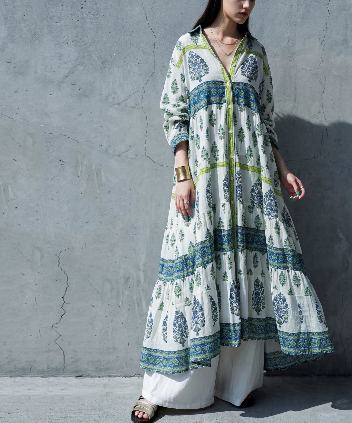 Botanical Print Dress Ladies