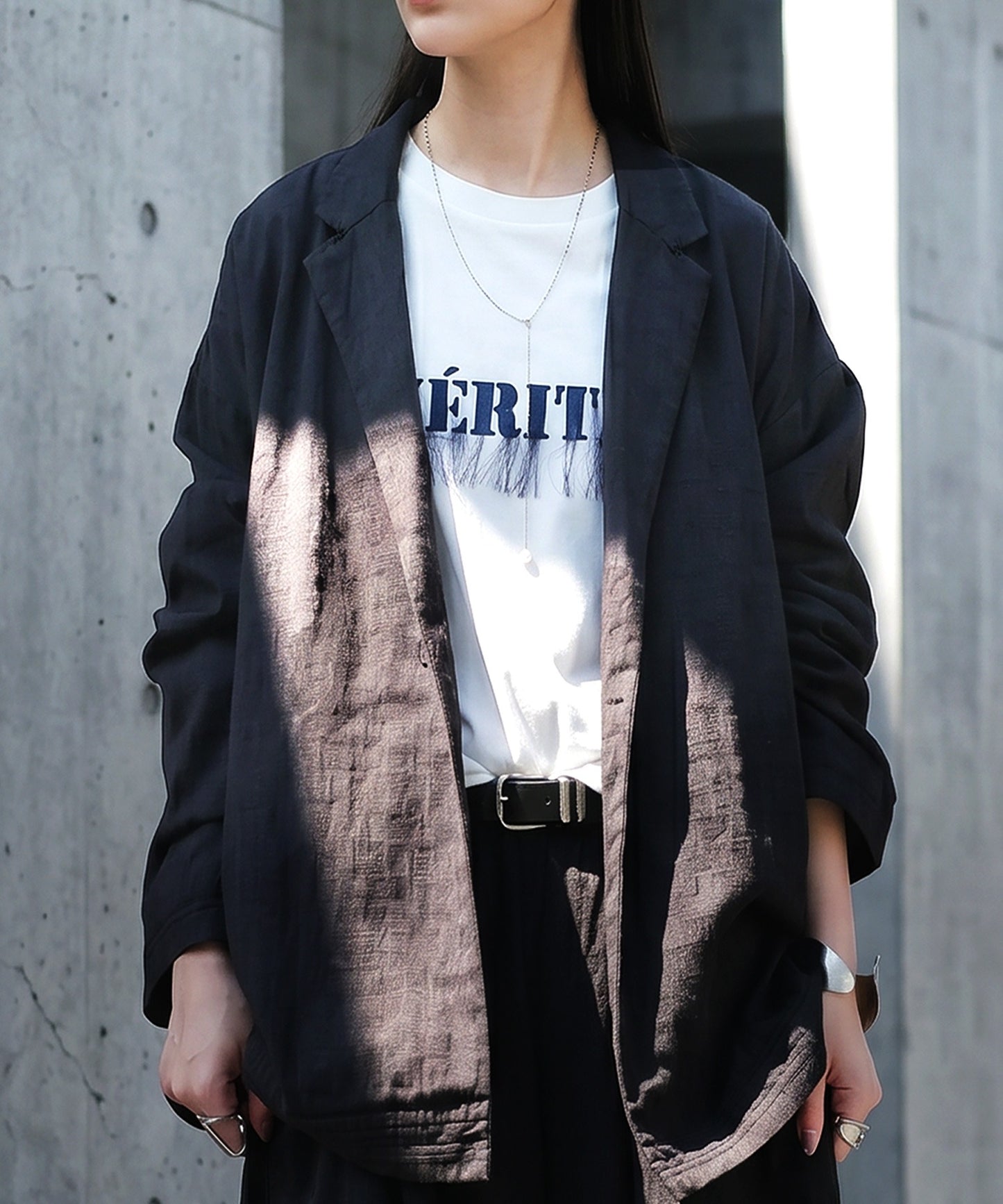 Jacquard Tailored Jacket Ladies