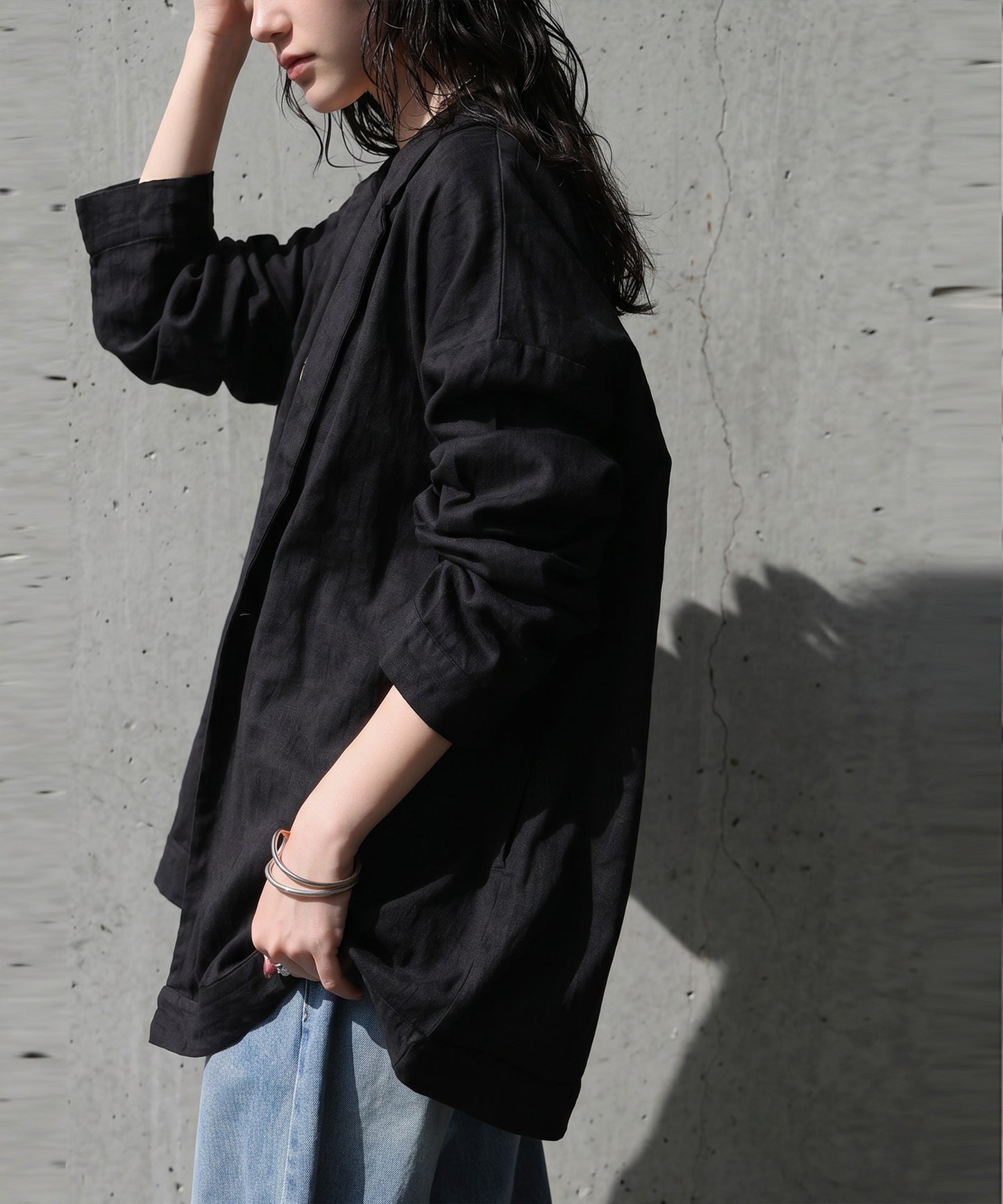 Jacquard Tailored Jacket Ladies