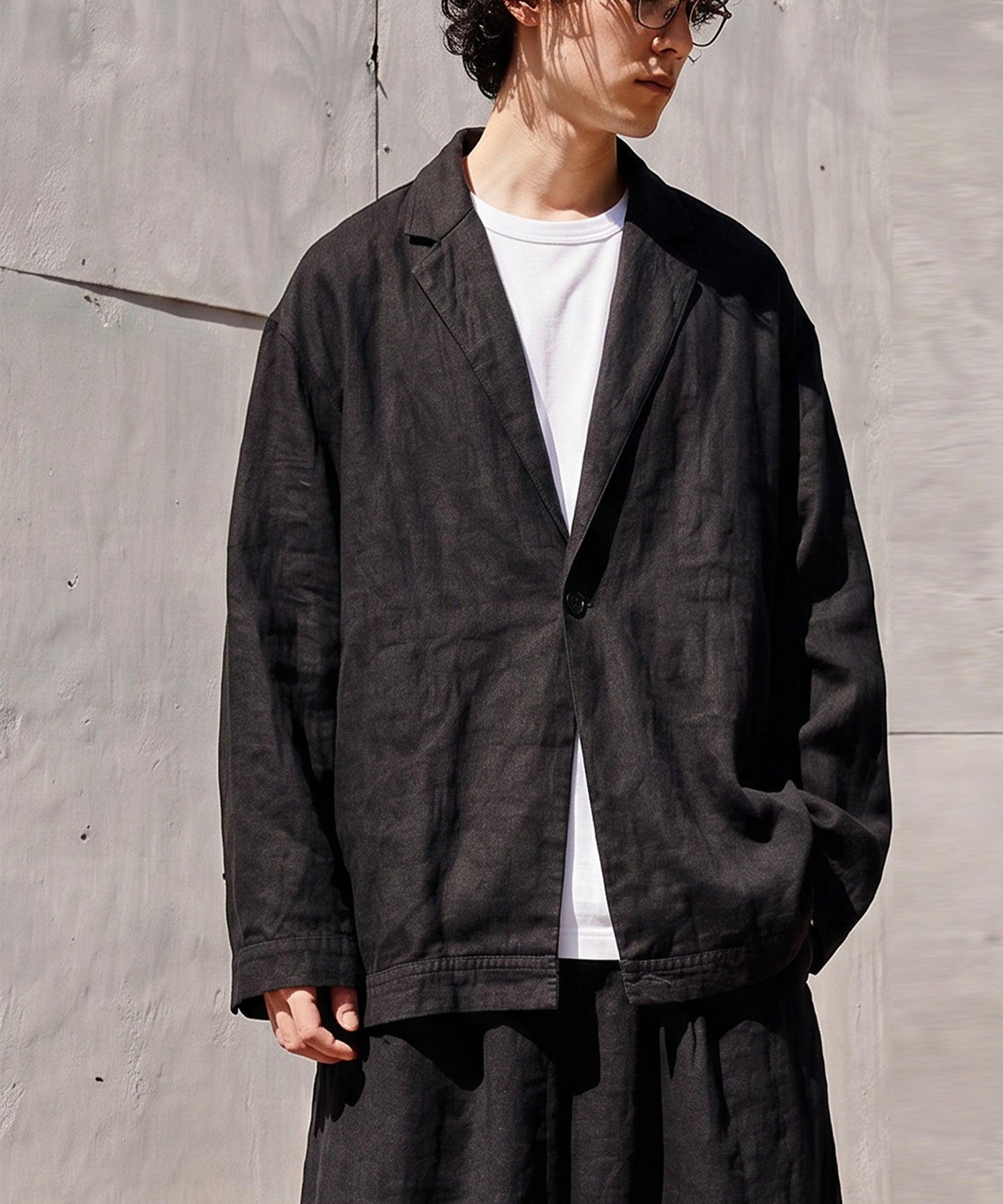 Jacquard Tailored Jacket Men’s