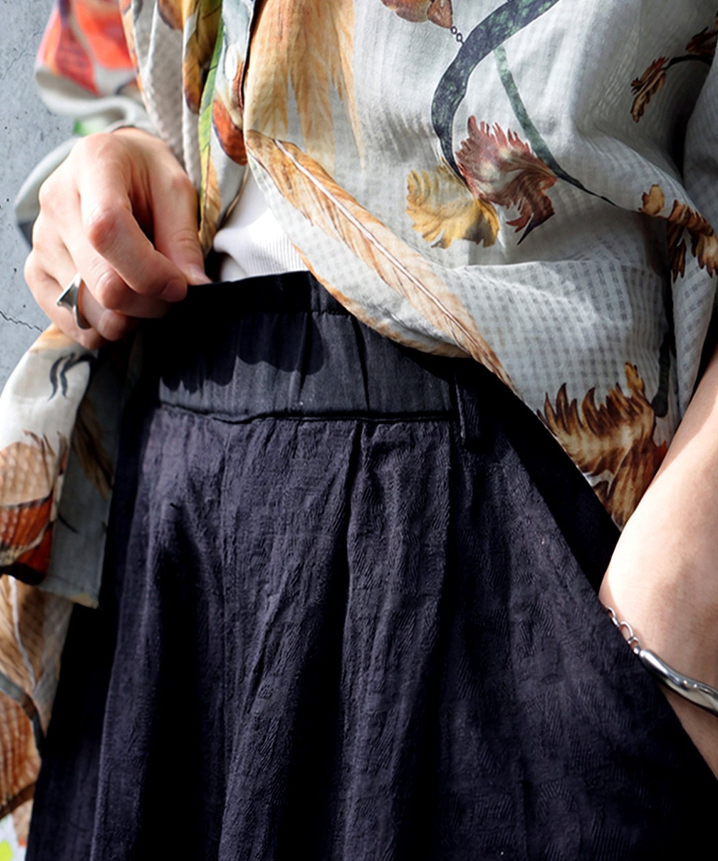 Long Wide-Leg Pants Ladies