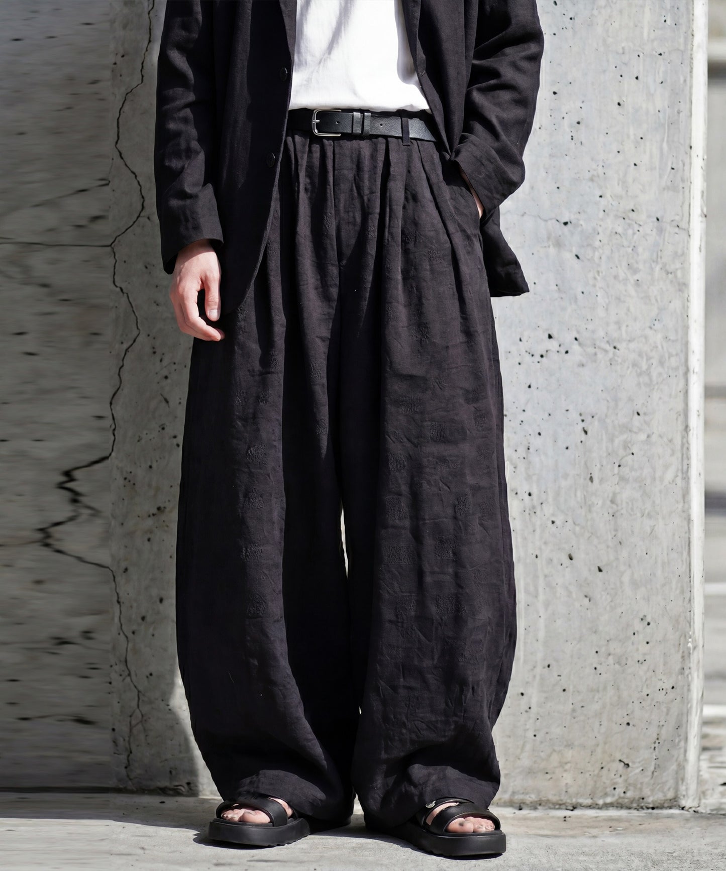Long Wide-Leg Pants Men’s