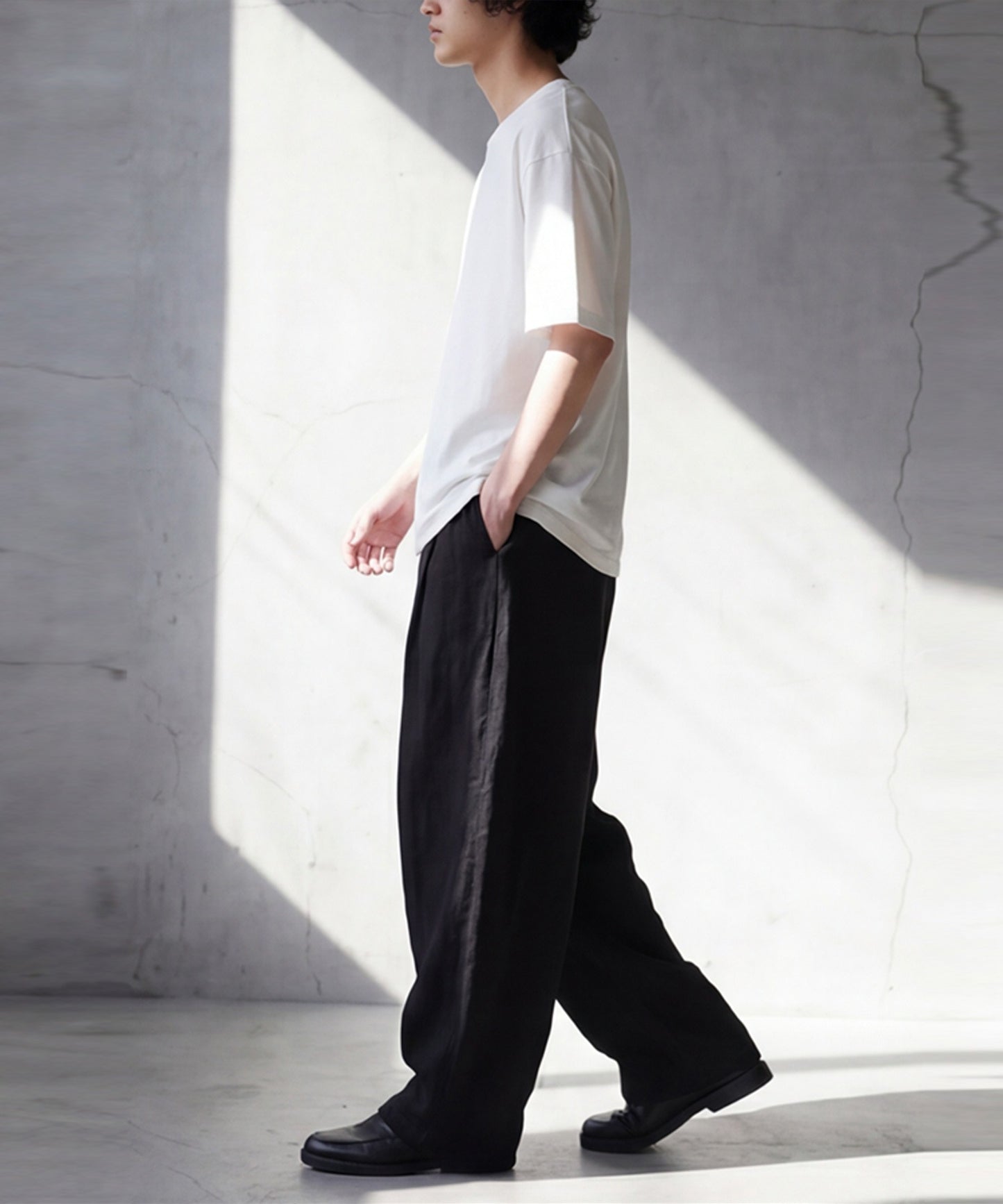 Long Wide-Leg Pants Men’s