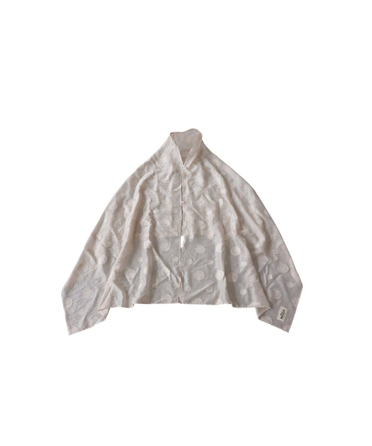 NUUUII Polka Dot Hooded Stole Ladies