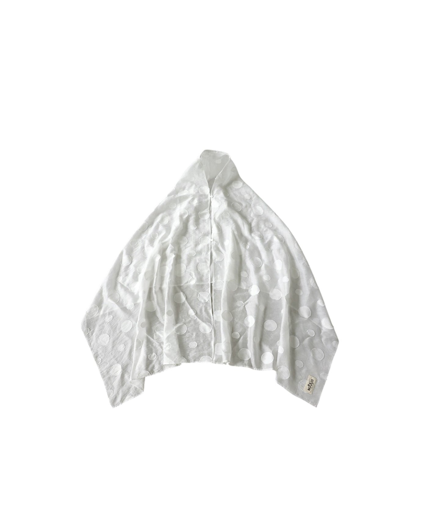 NUUUII Polka Dot Hooded Stole Ladies