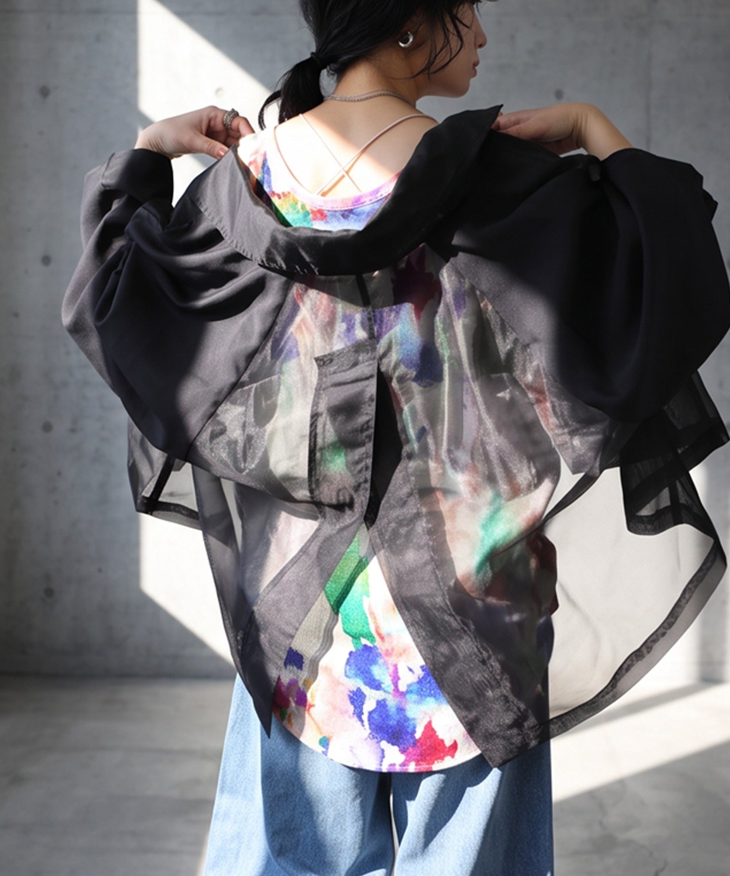 NUUUII Sheer Tailored Short Jacket Ladies