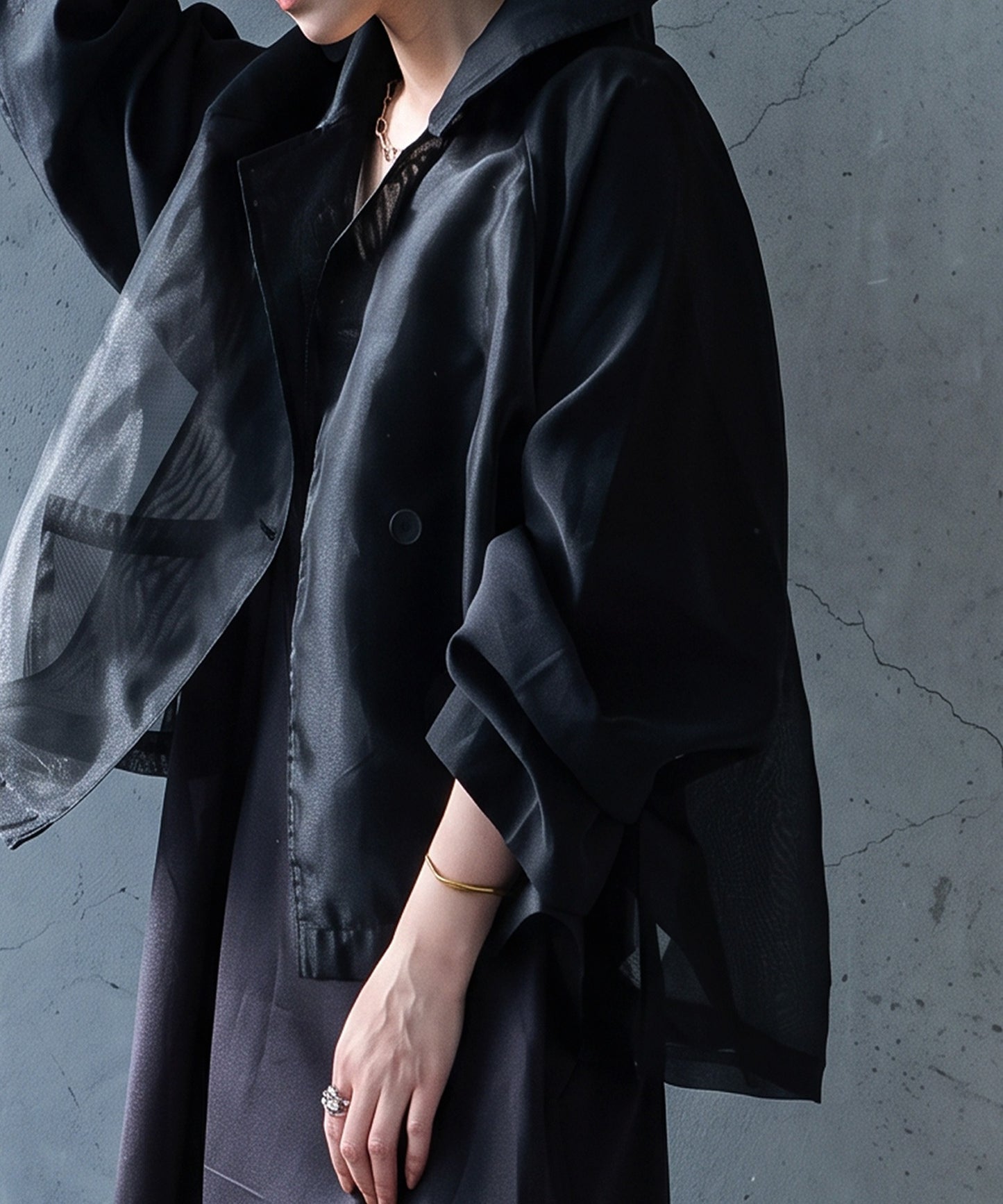 NUUUII Sheer Tailored Short Jacket Ladies