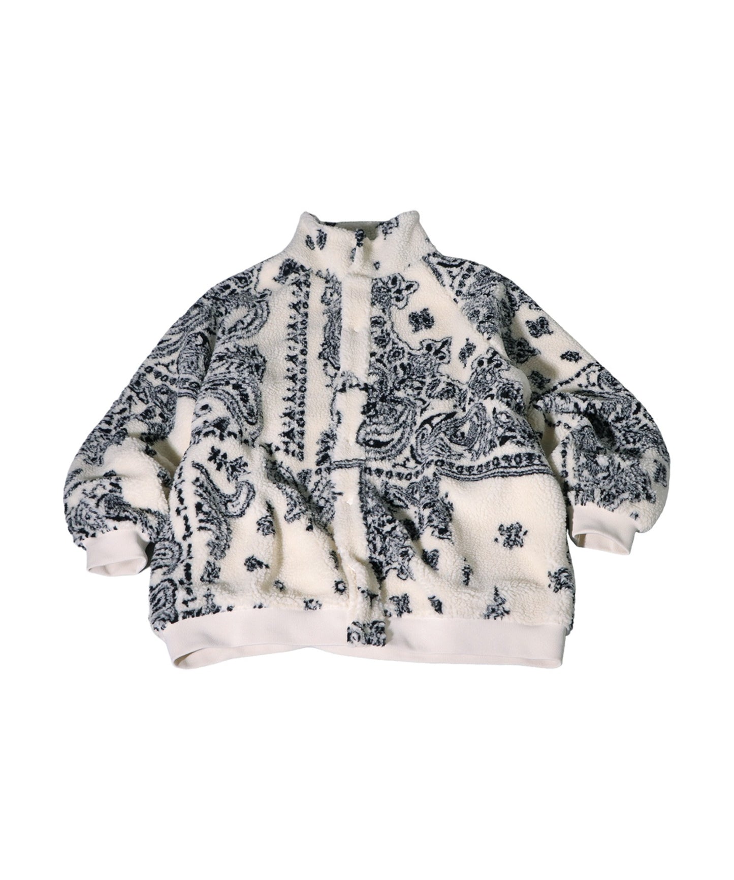 Paisley Pattern Boa Jacket Ladies