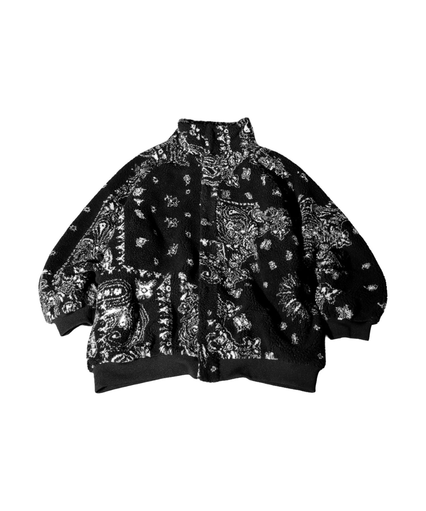 Paisley Pattern Boa Jacket Ladies