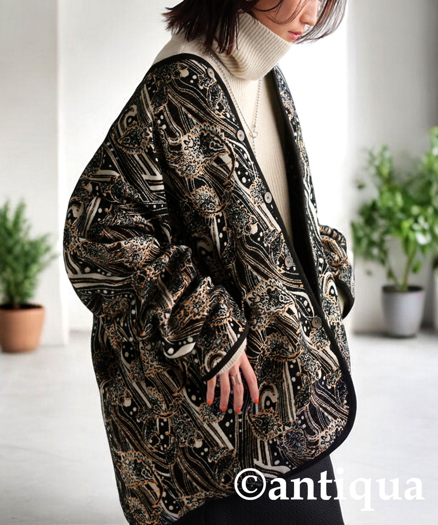 Jacquard Jacket Ladies