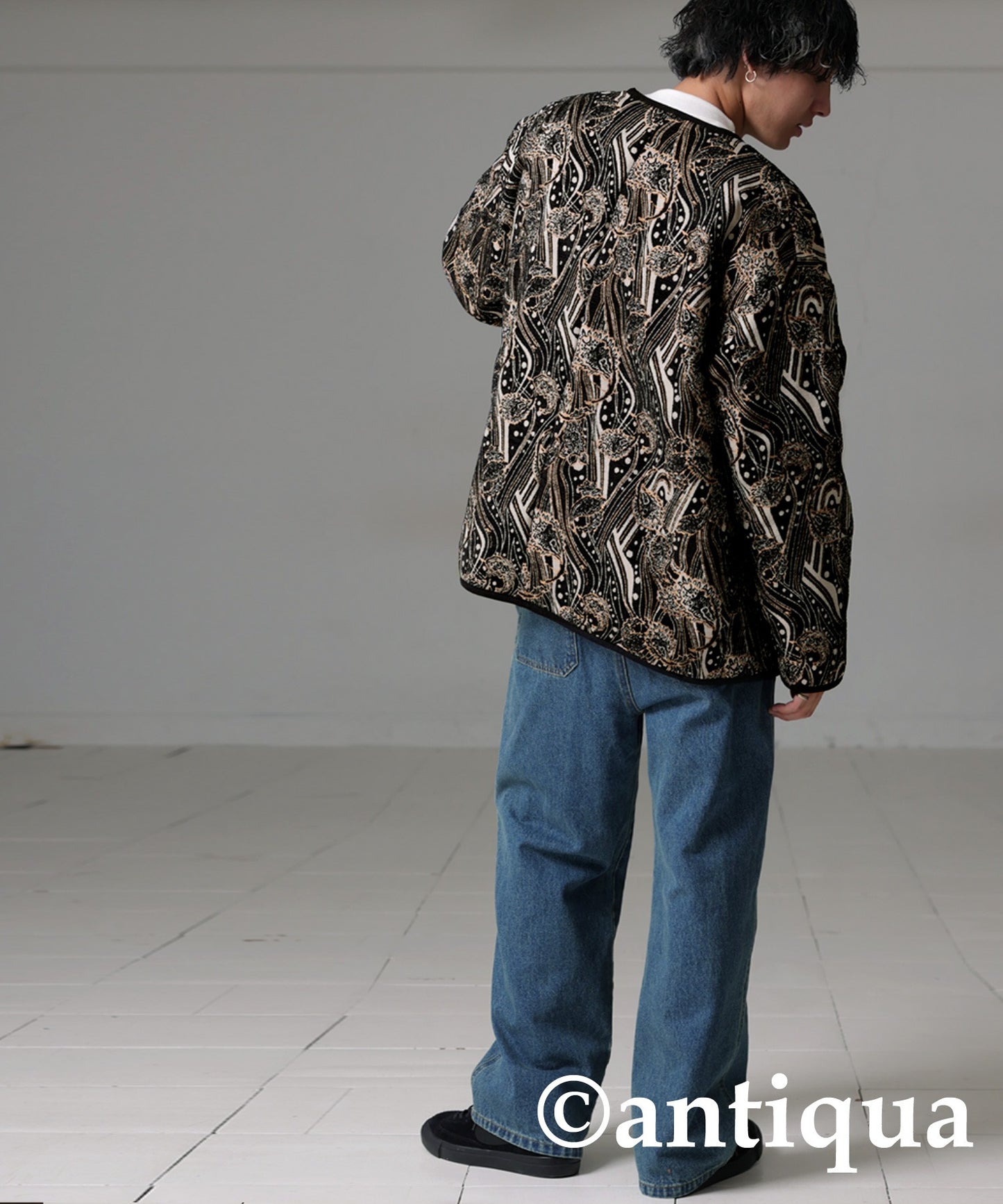 Jacquard Jacket Men's