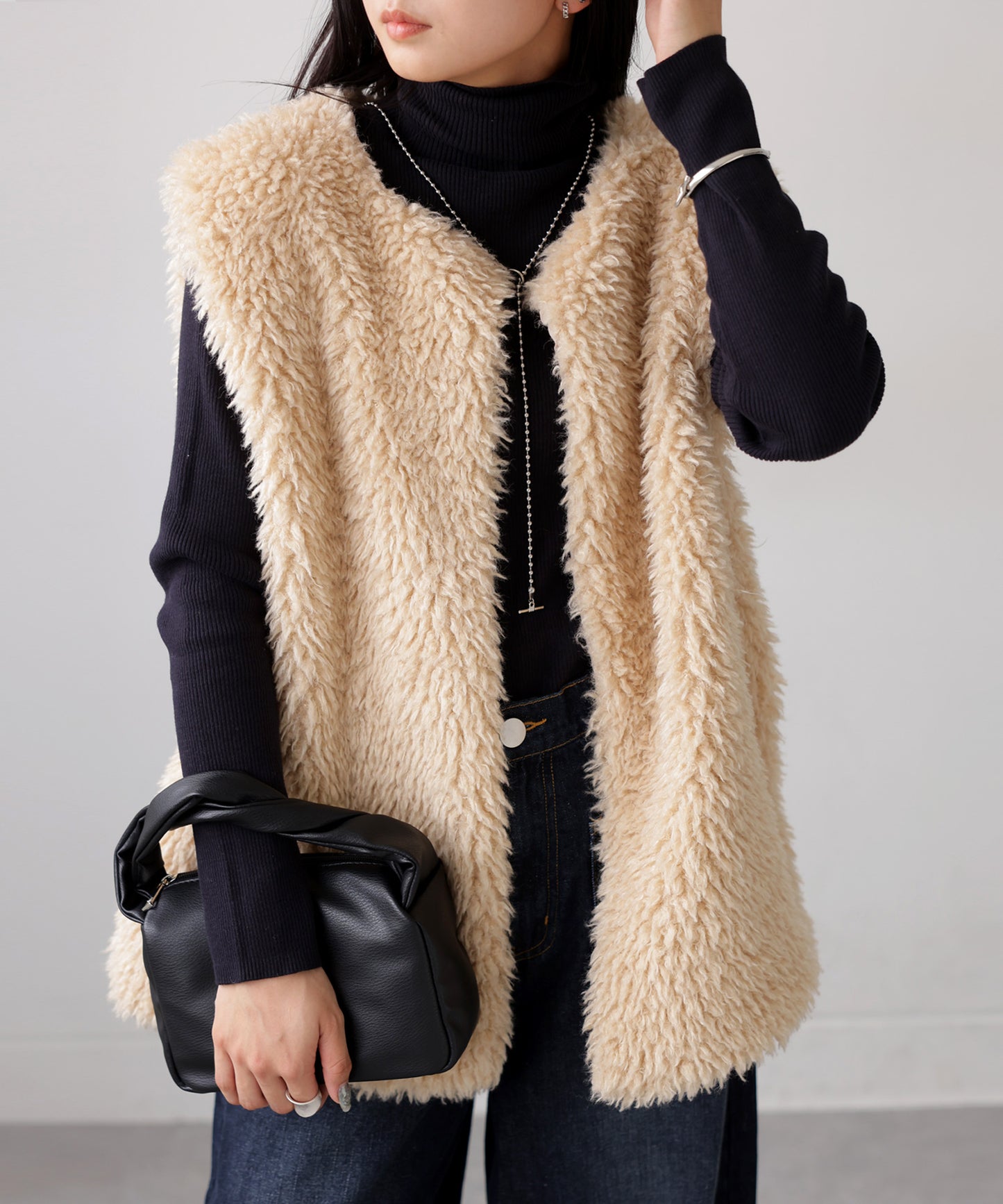 Volume Fur Vest Ladies