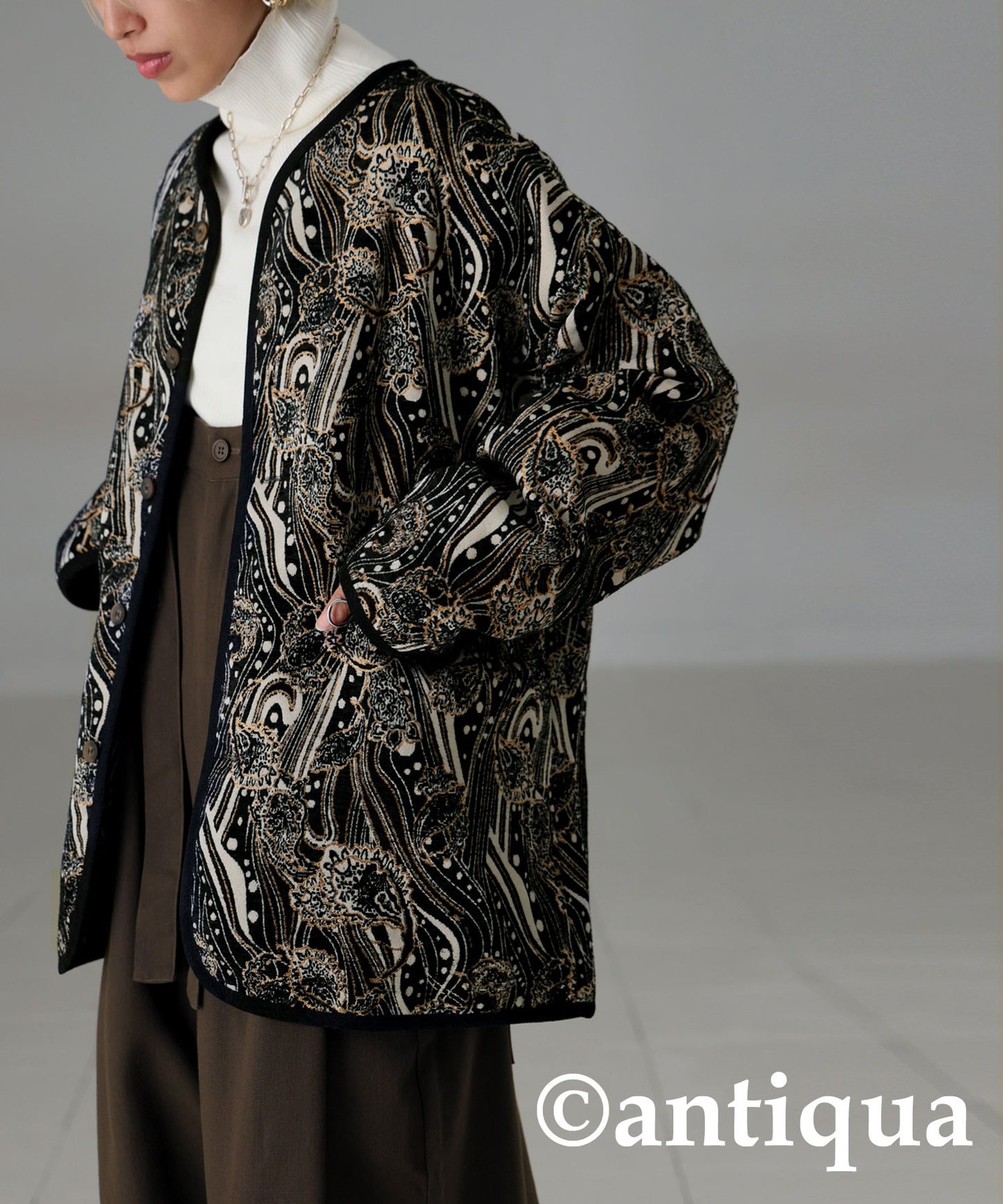 Jacquard Jacket Ladies