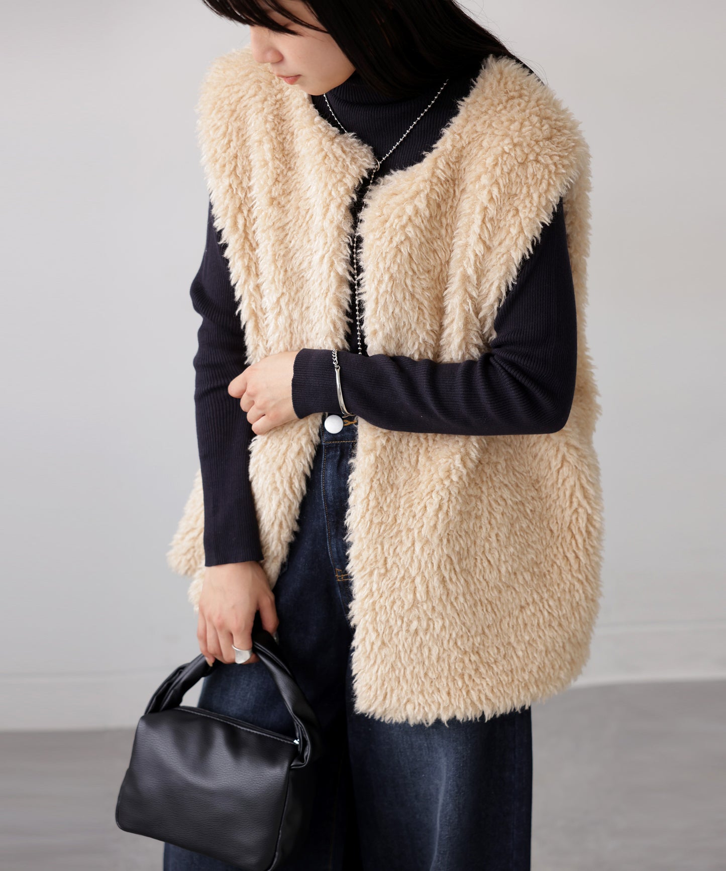 Volume Fur Vest Ladies