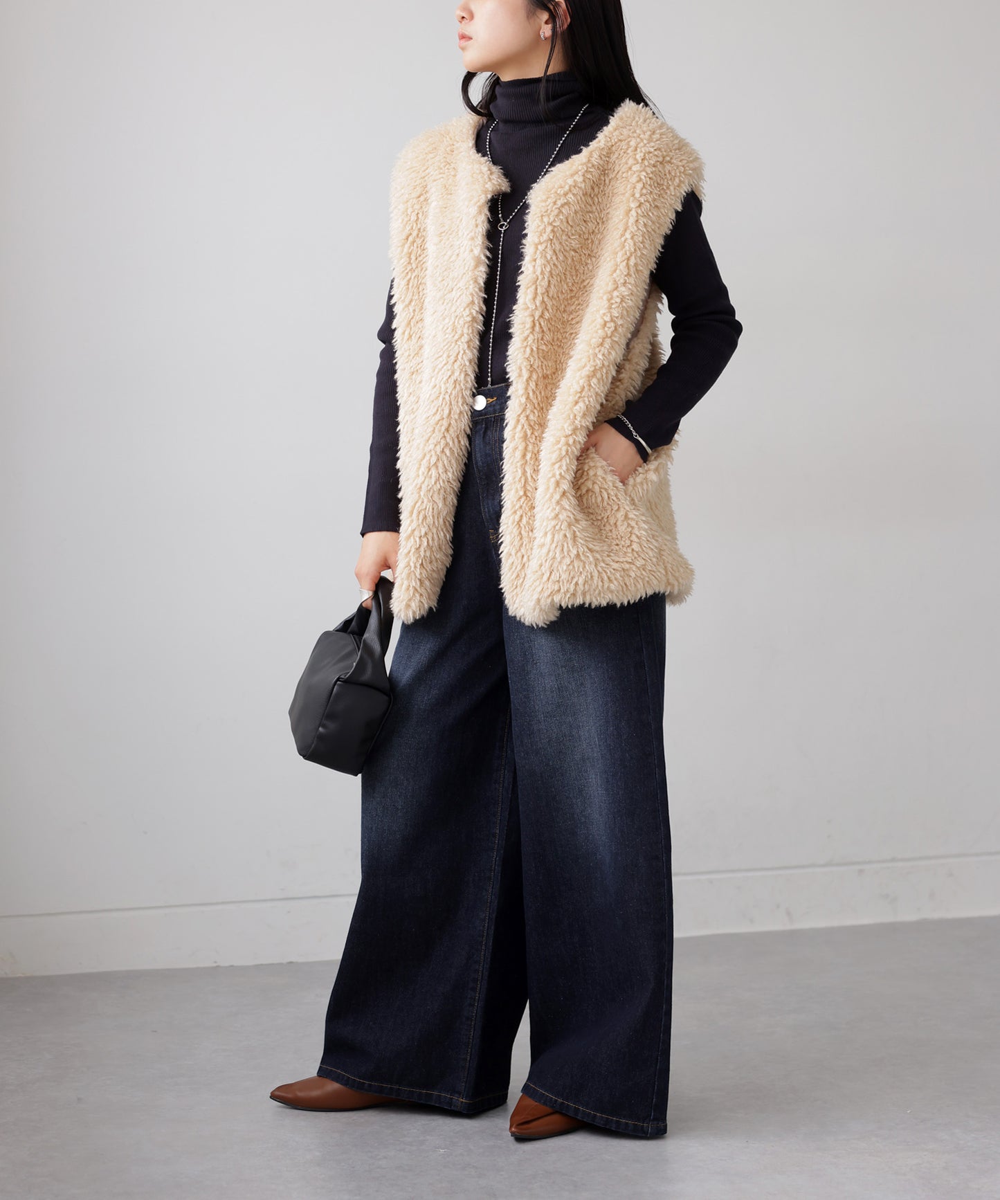 Volume Fur Vest Ladies