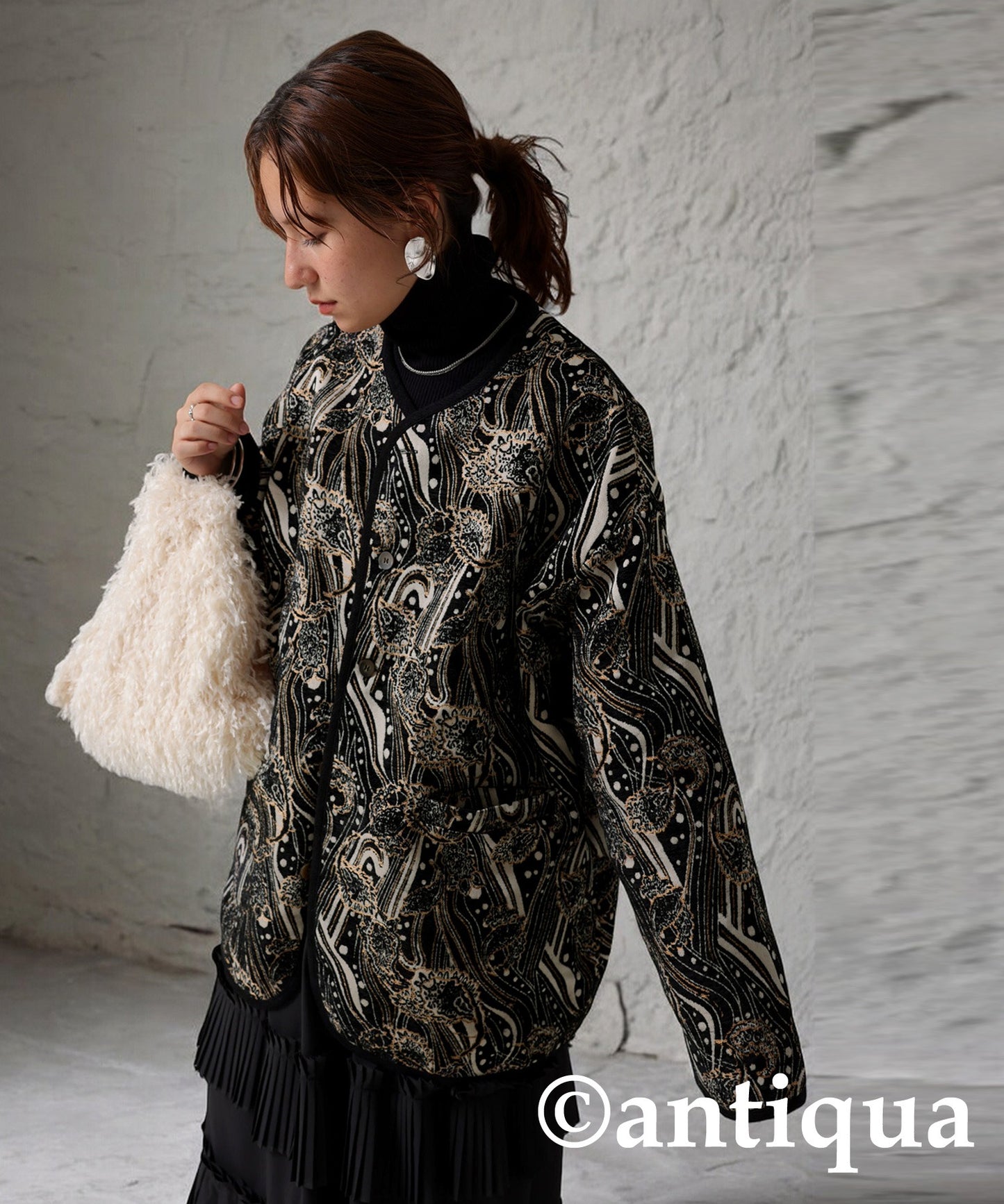 Jacquard Jacket Ladies