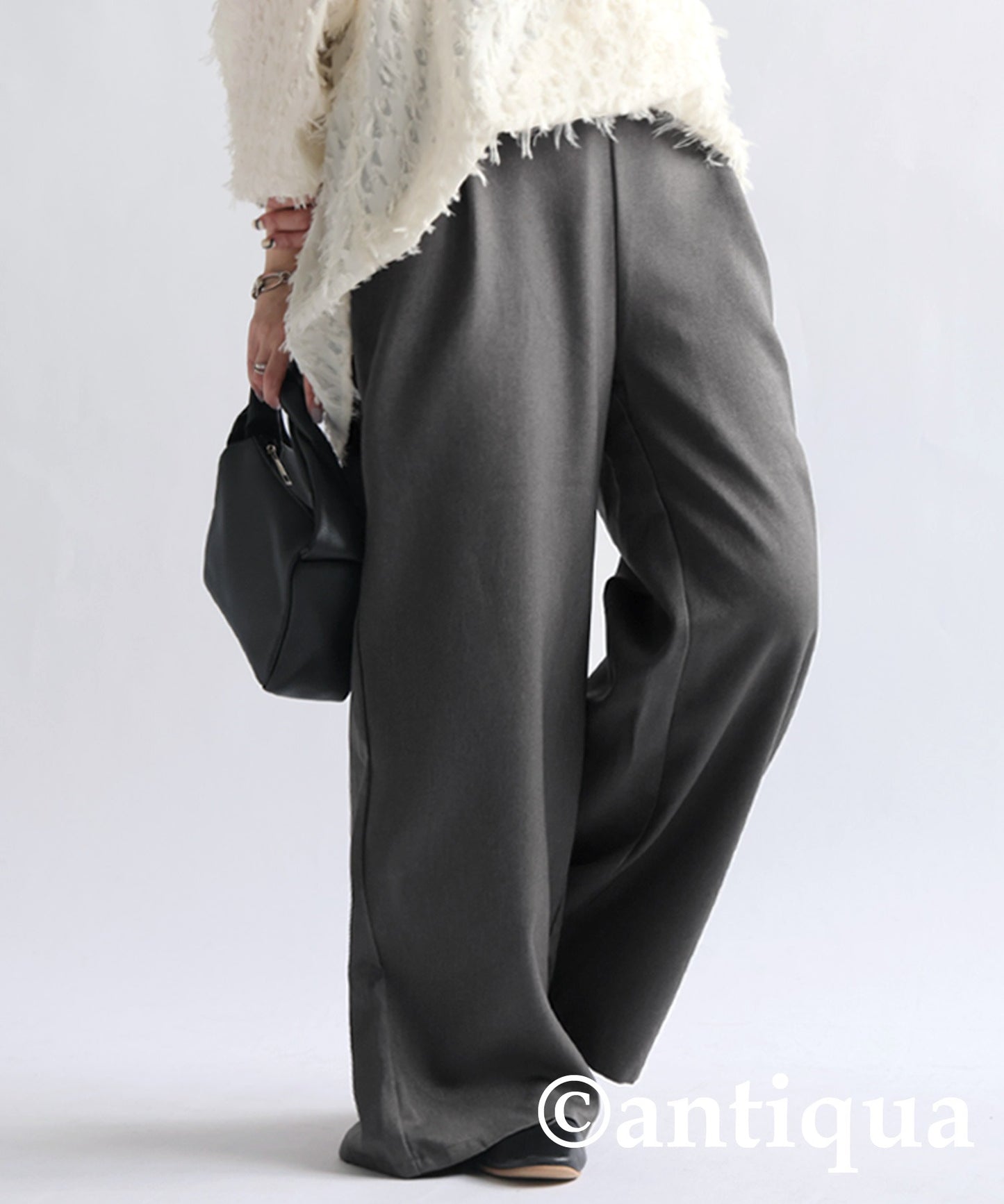 Woollike Wide Pants Ladies