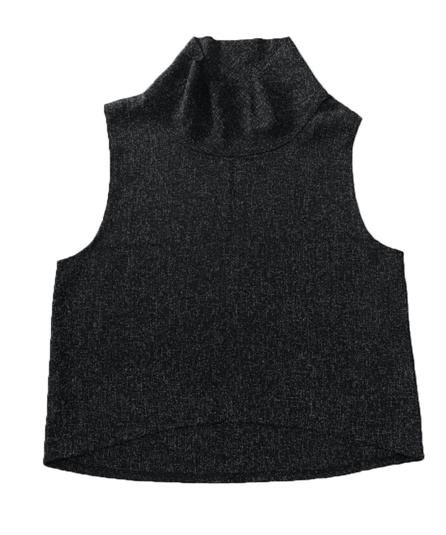 Tweed Bottle Neck Vest Ladies