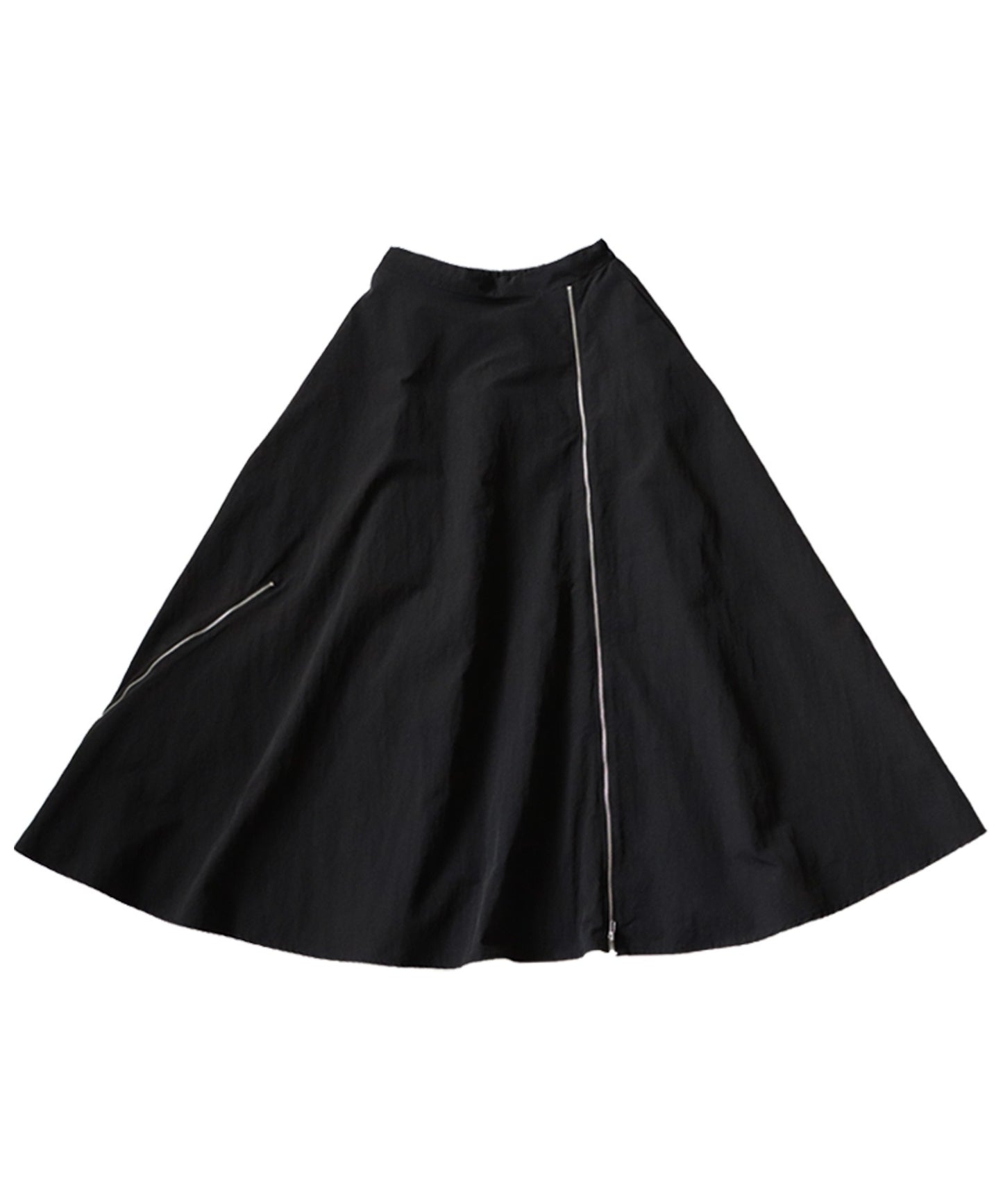 Water -Repellent Flare Zip Skirt Ladies