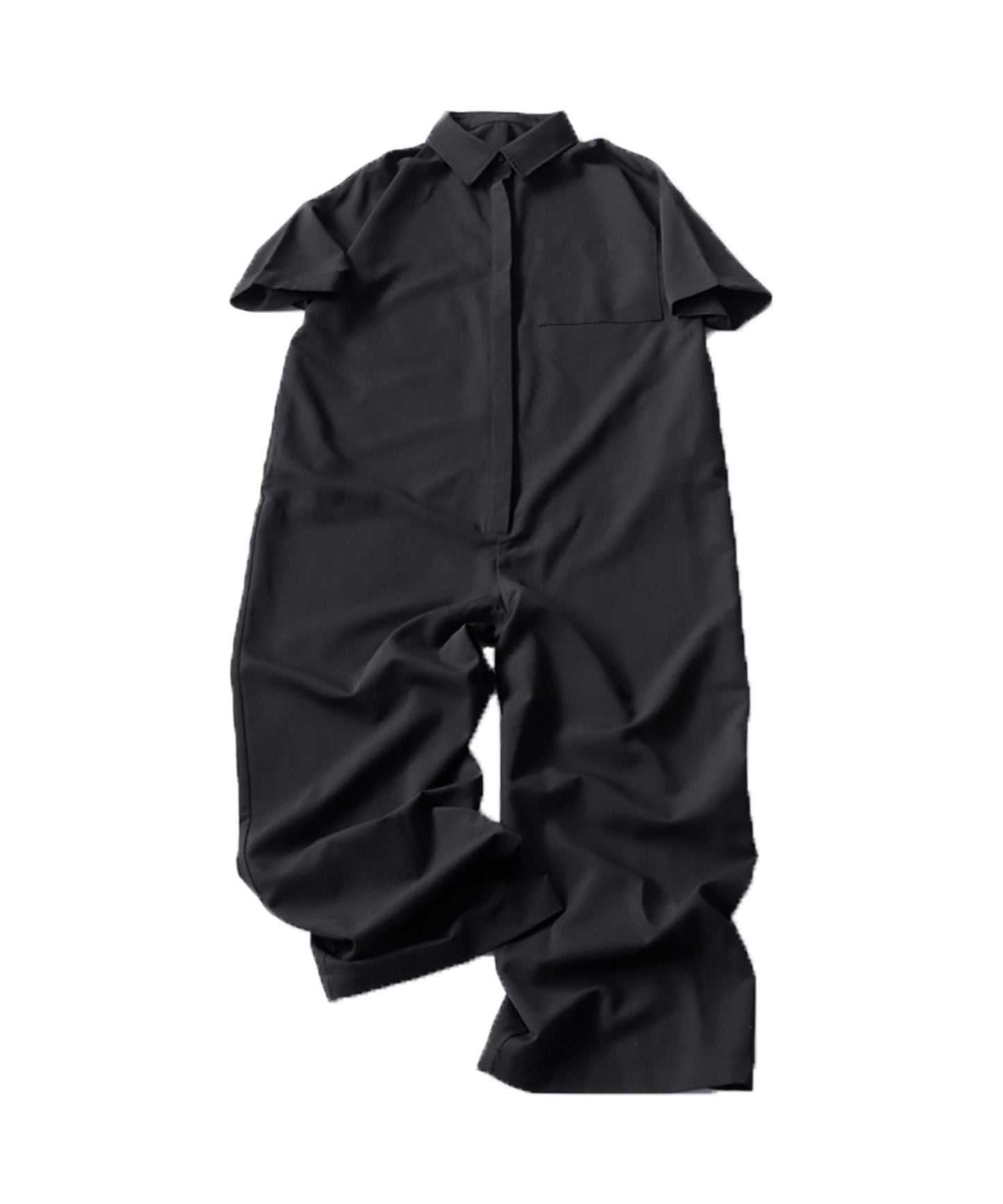 Short -Sleeved Jumpsuit Ladies