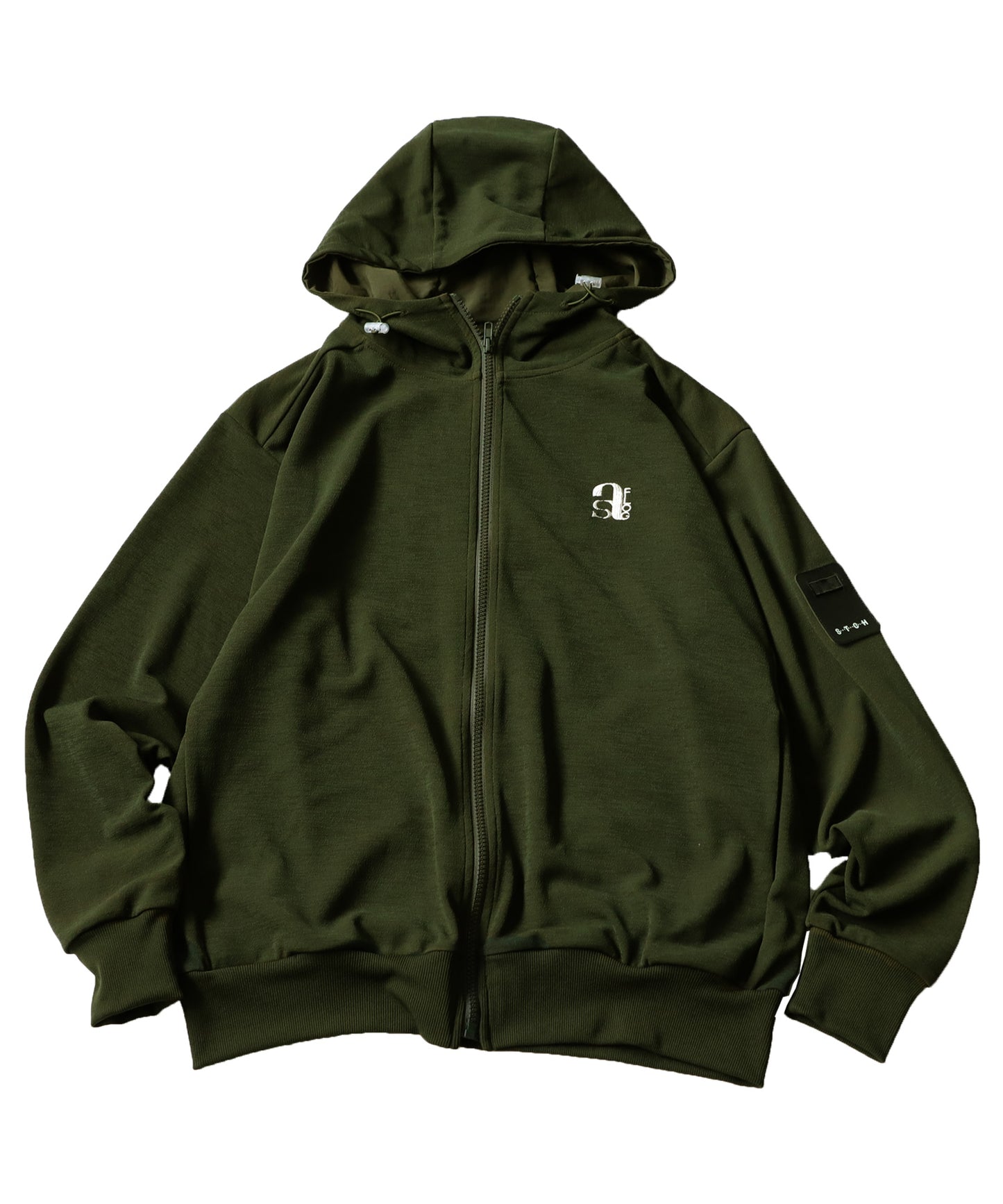 ANTIQUA GOLF×STCH Embroidery Logo Zip Hoody Men's