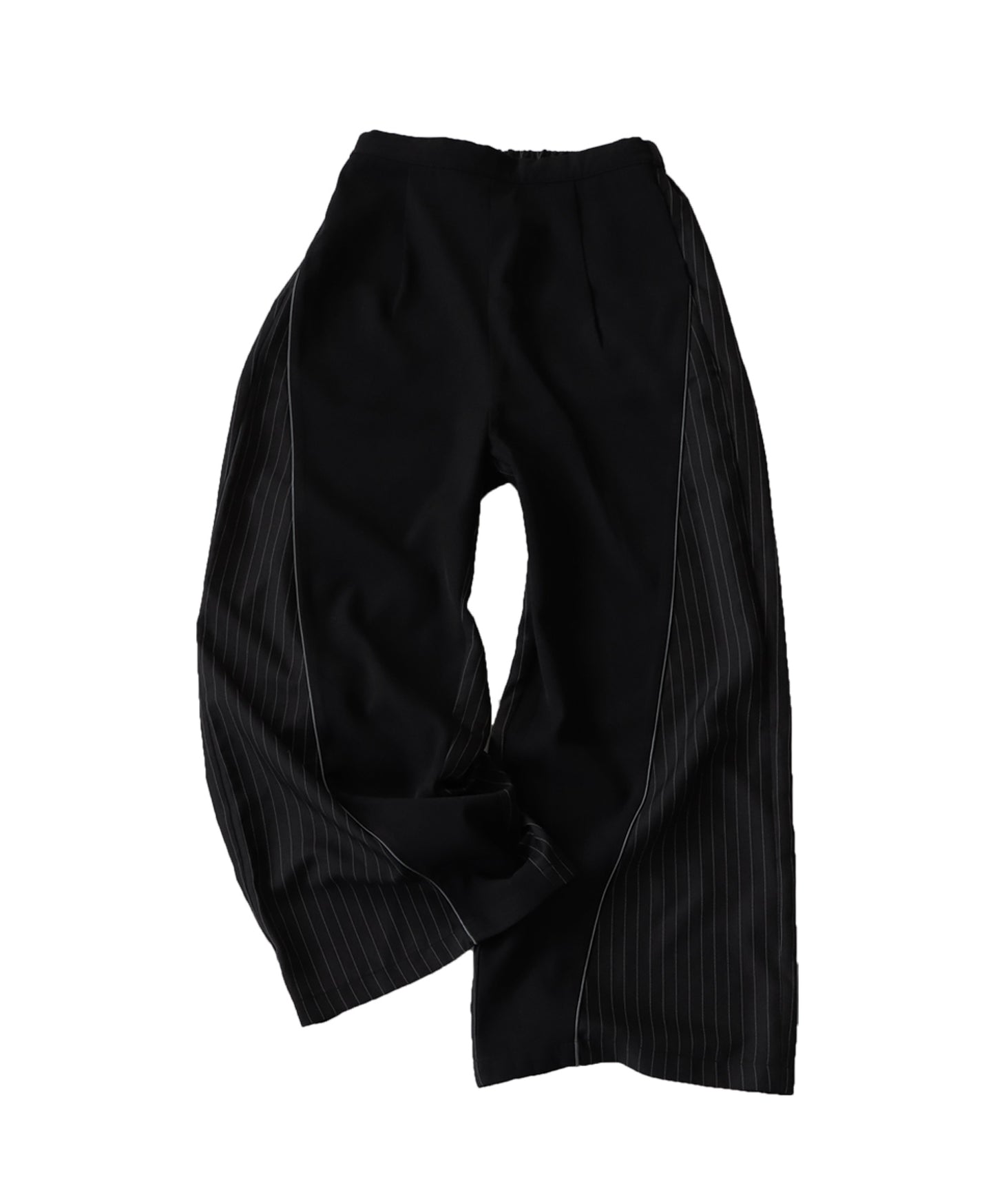 Striped Switching Wide Pants Men's