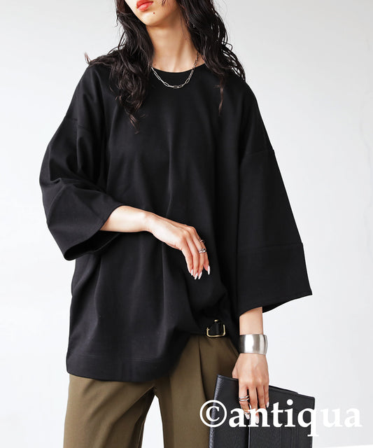 Half sleeve cut and sew Ladies