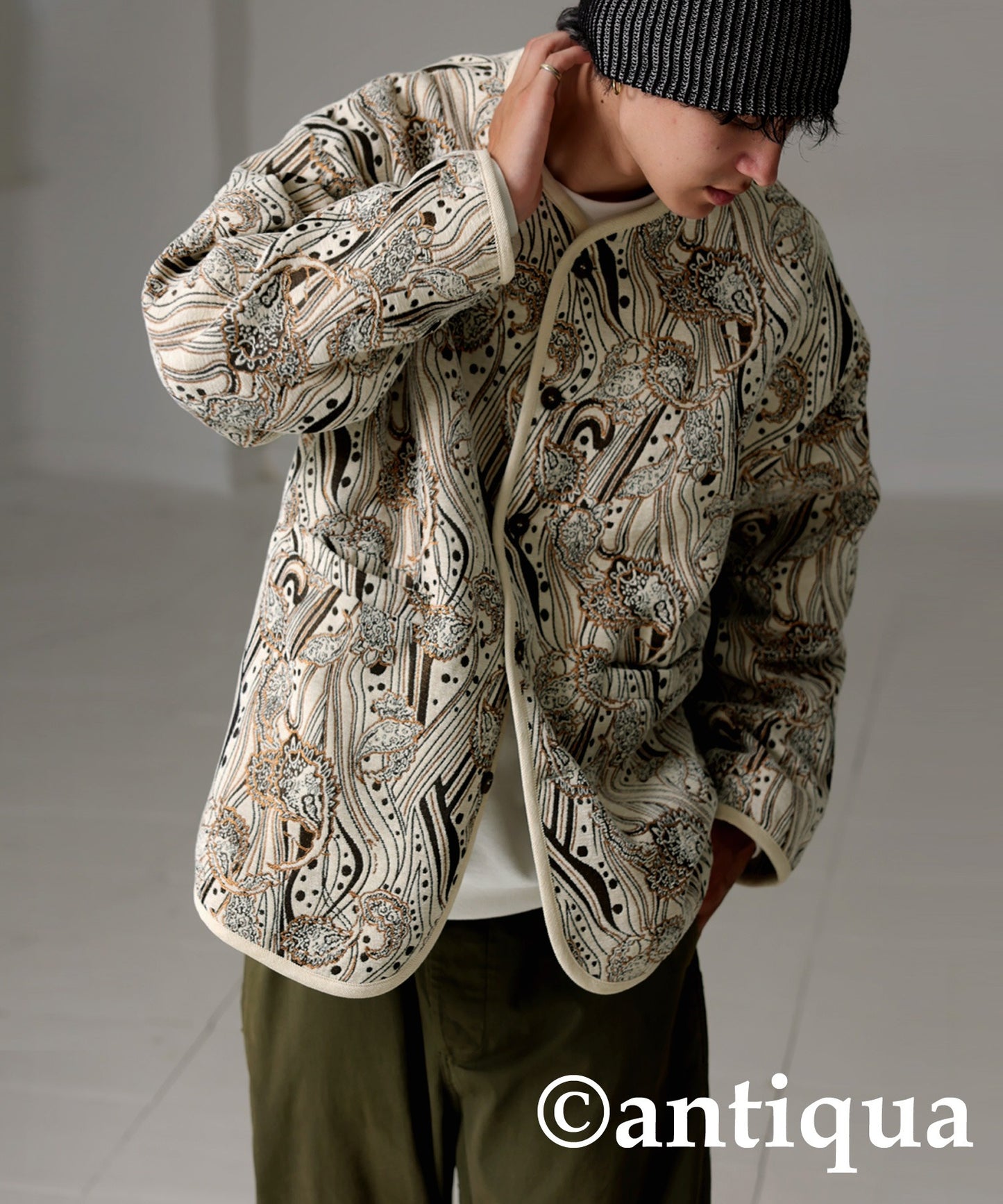 Jacquard Jacket Men's