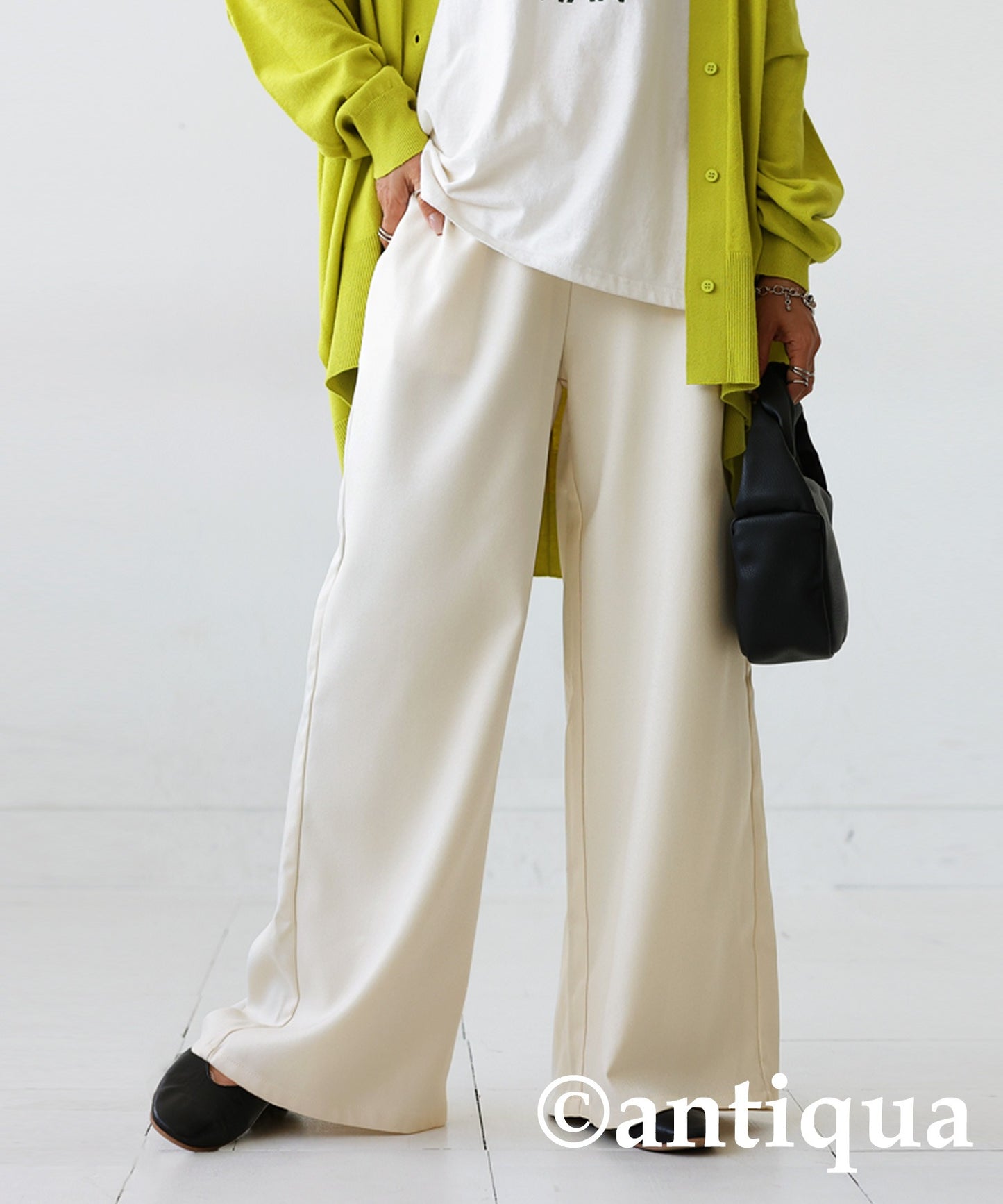 Woollike Wide Pants Ladies