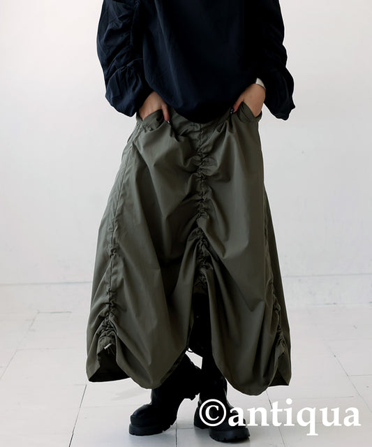 Drawstrings Skirt Ladies