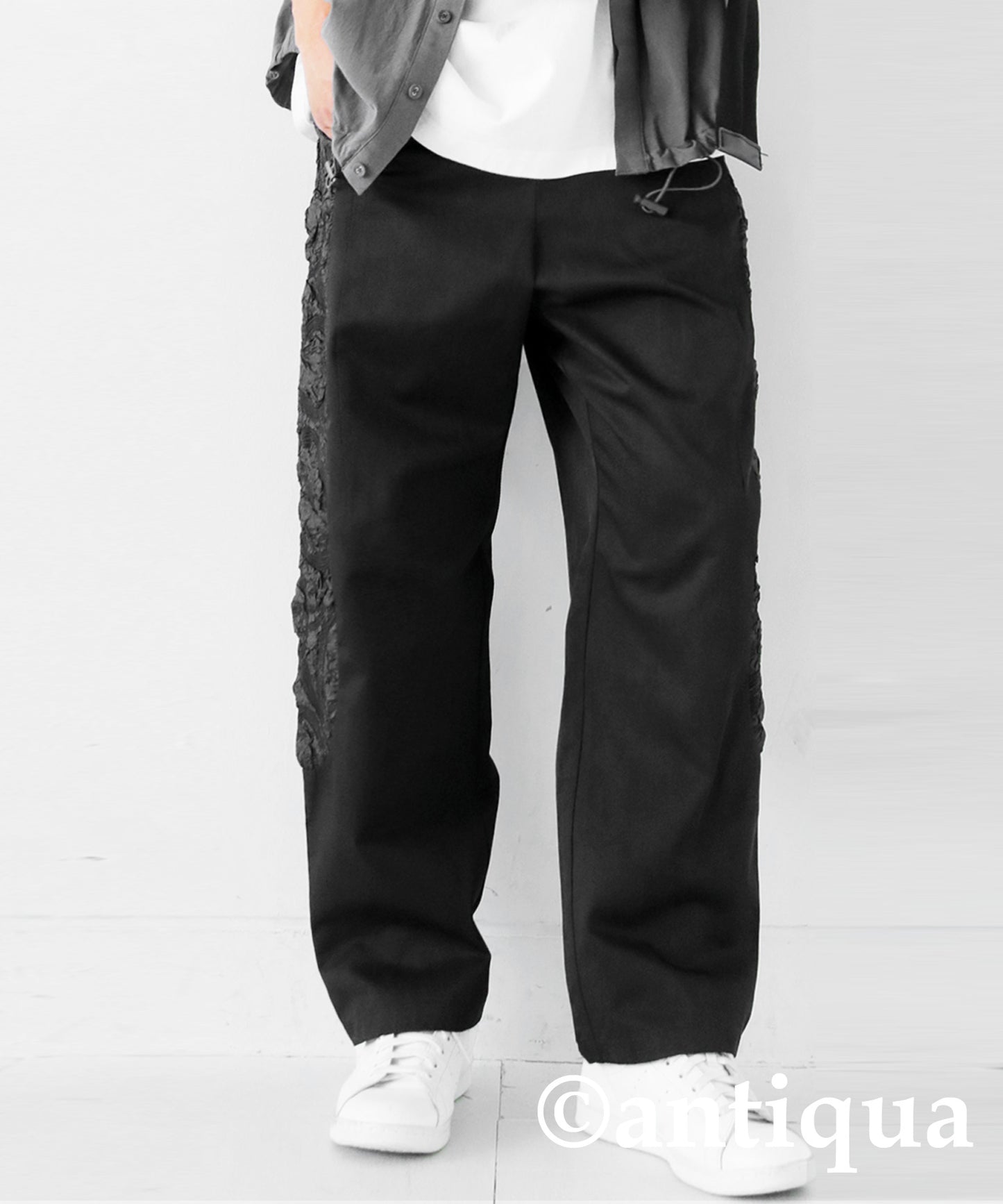 Jacquard Tapered Pants Men's