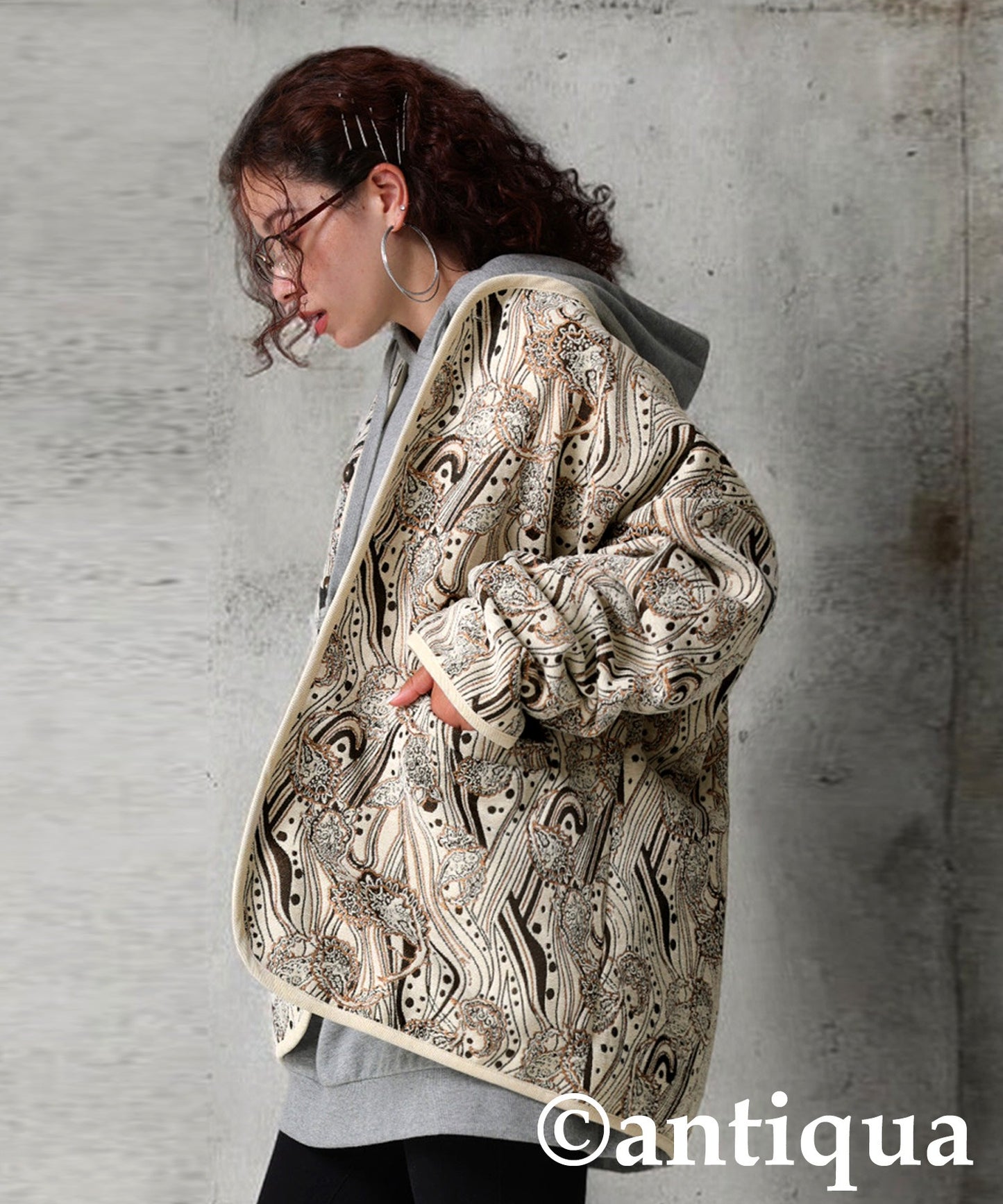 Jacquard Jacket Ladies