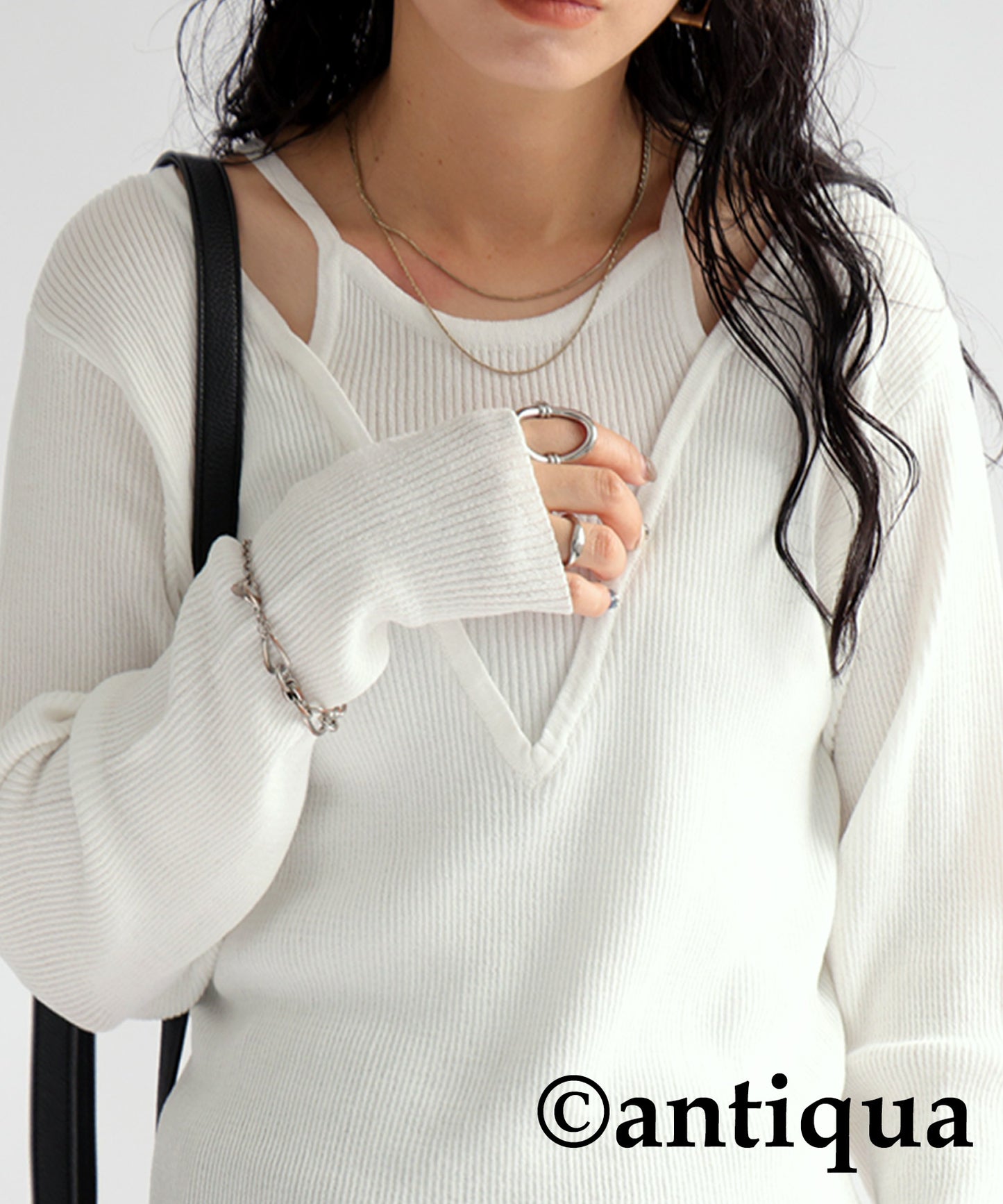 Layard style knit tops Ladies