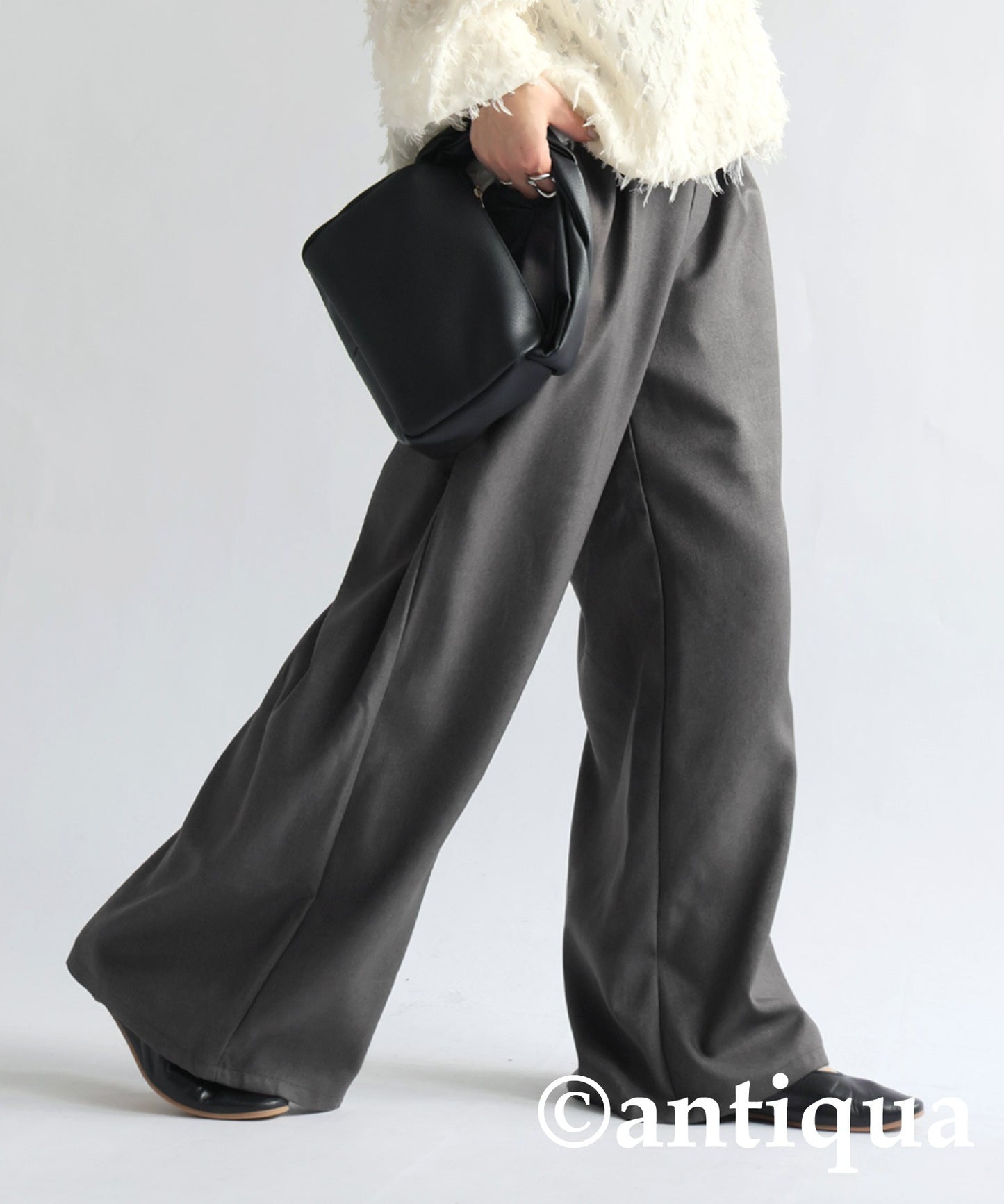 Woollike Wide Pants Ladies