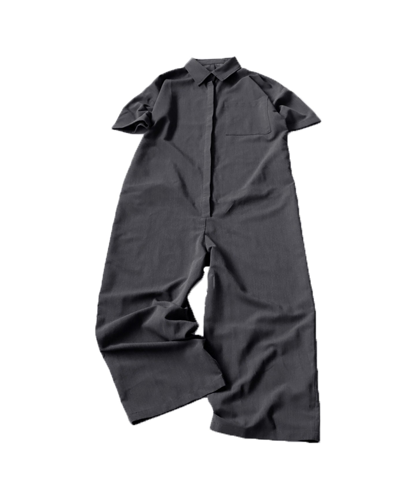 Short -Sleeved Jumpsuit Ladies